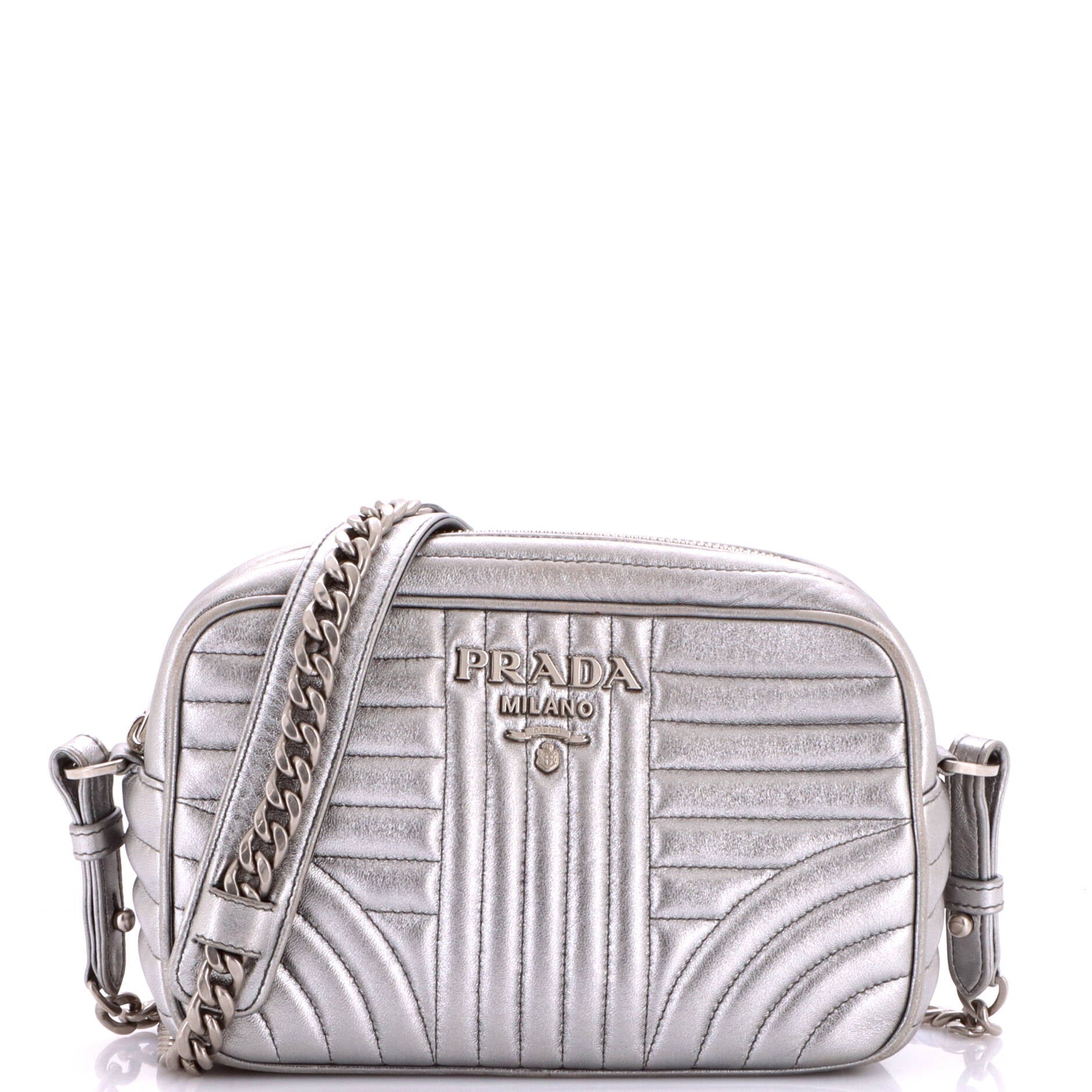 Camera Bag Diagramme Quilted Leather Small