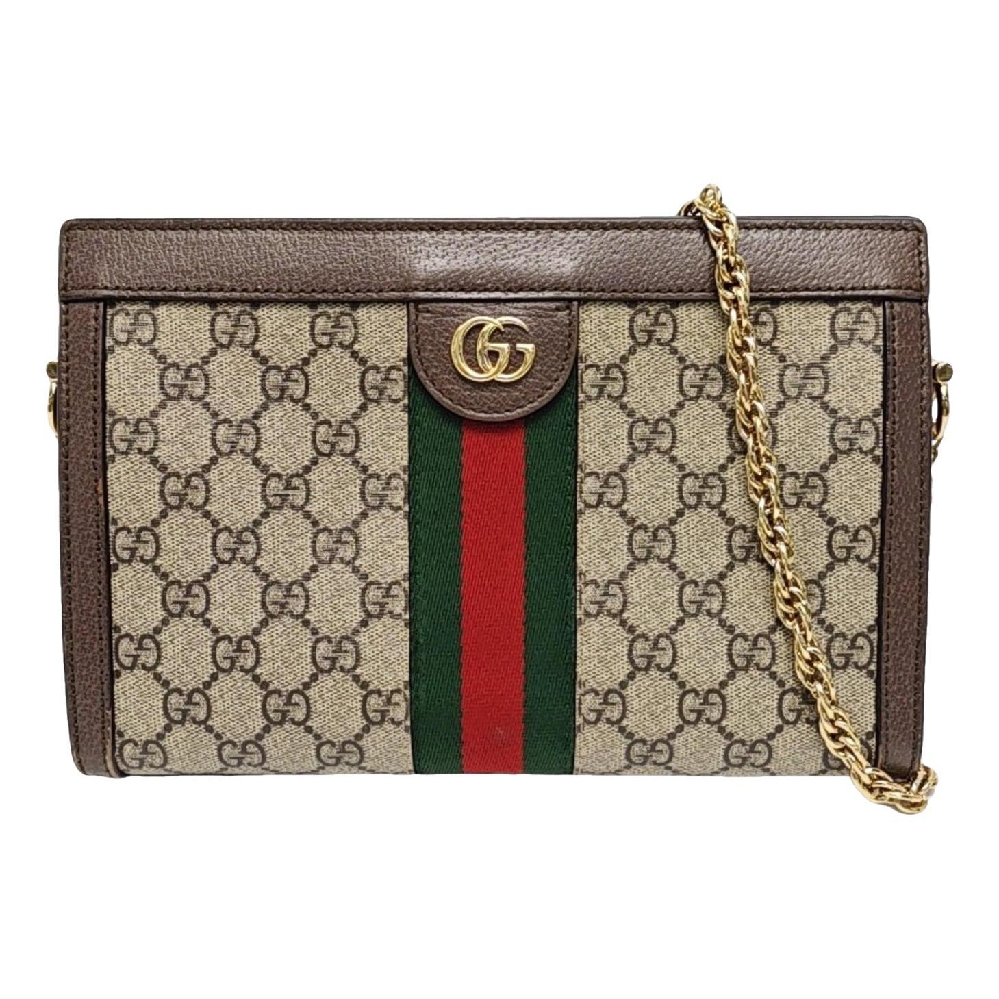 Ophidia leather handbag