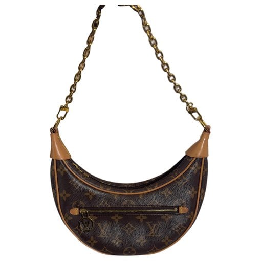 Loop leather handbag