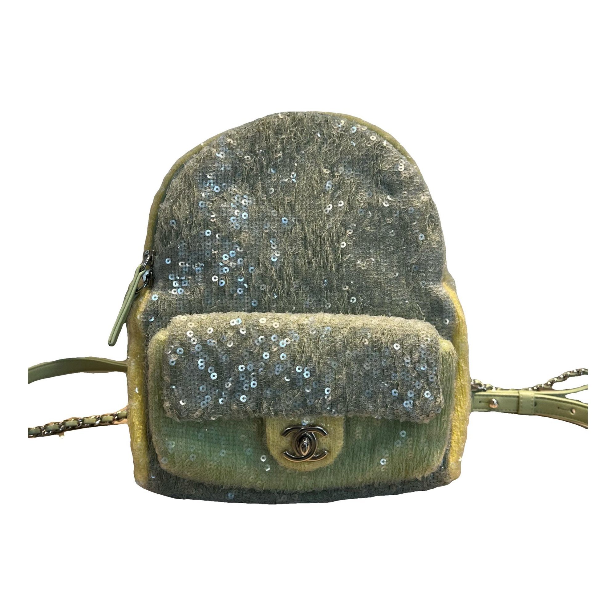 Timeless/Classique Chain glitter backpack