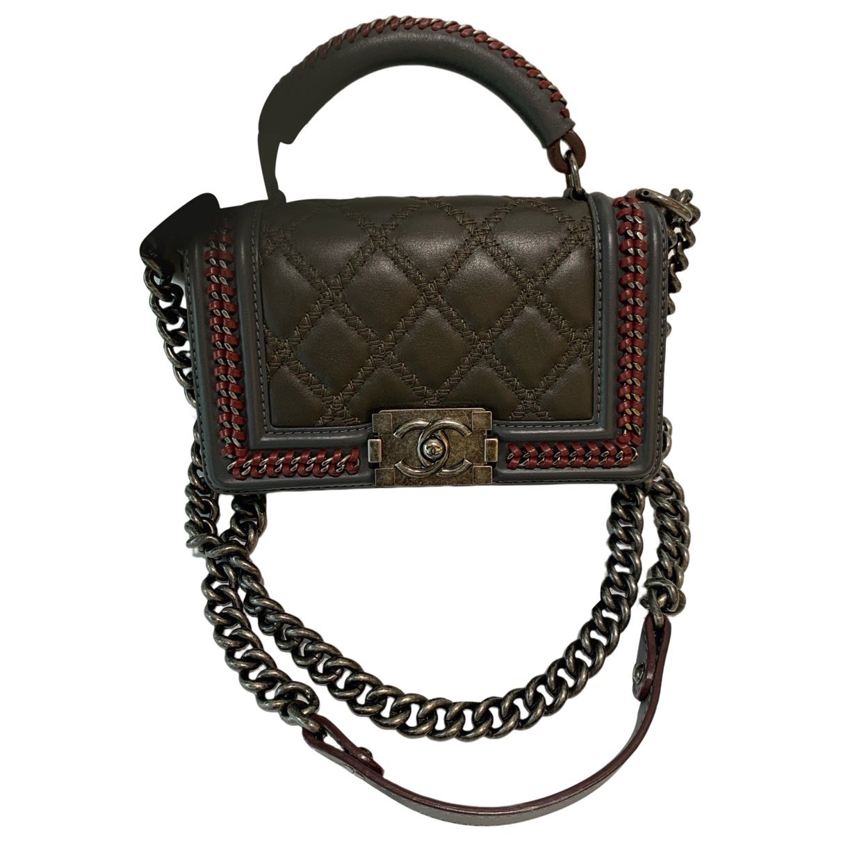 Boy leather handbag