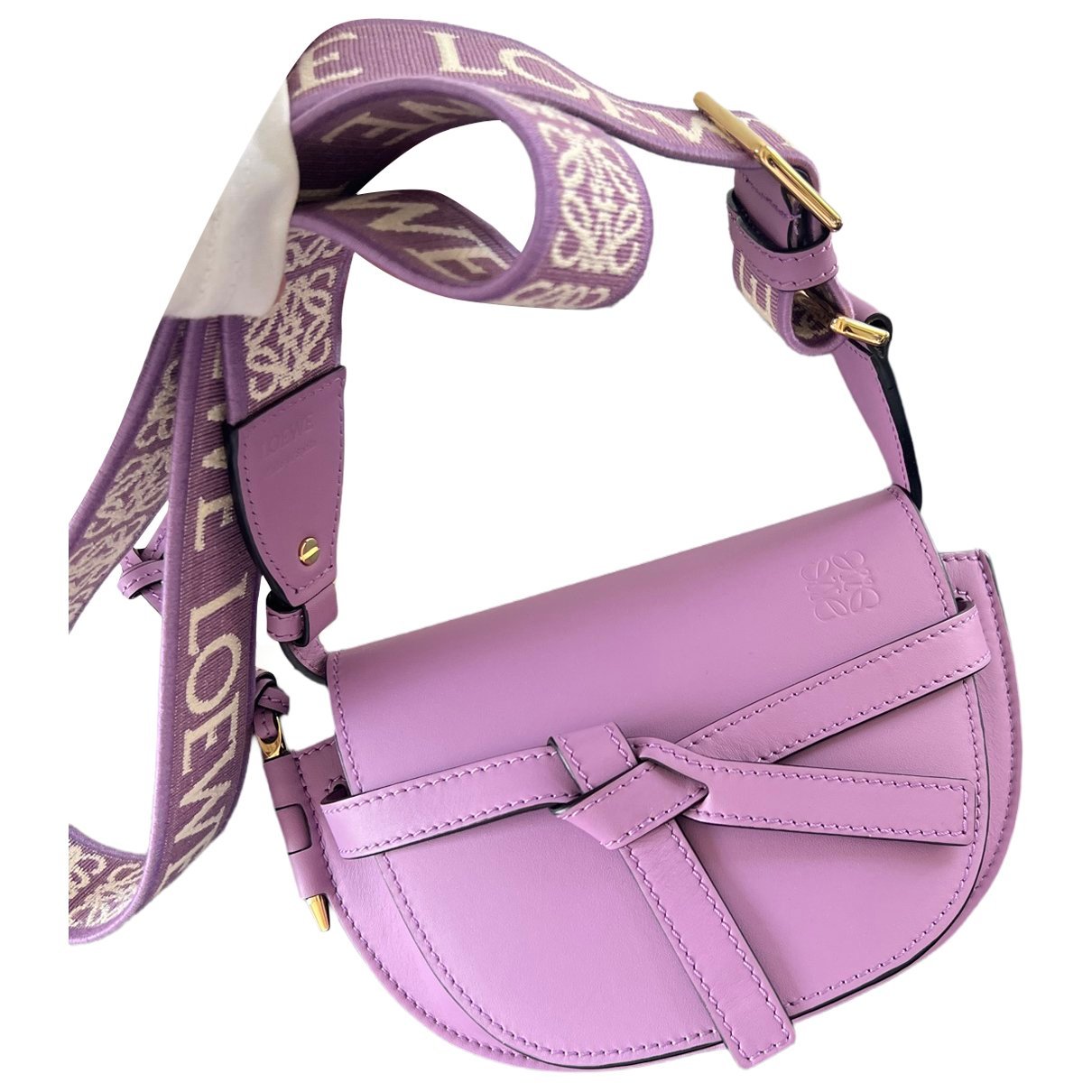 Leather handbag