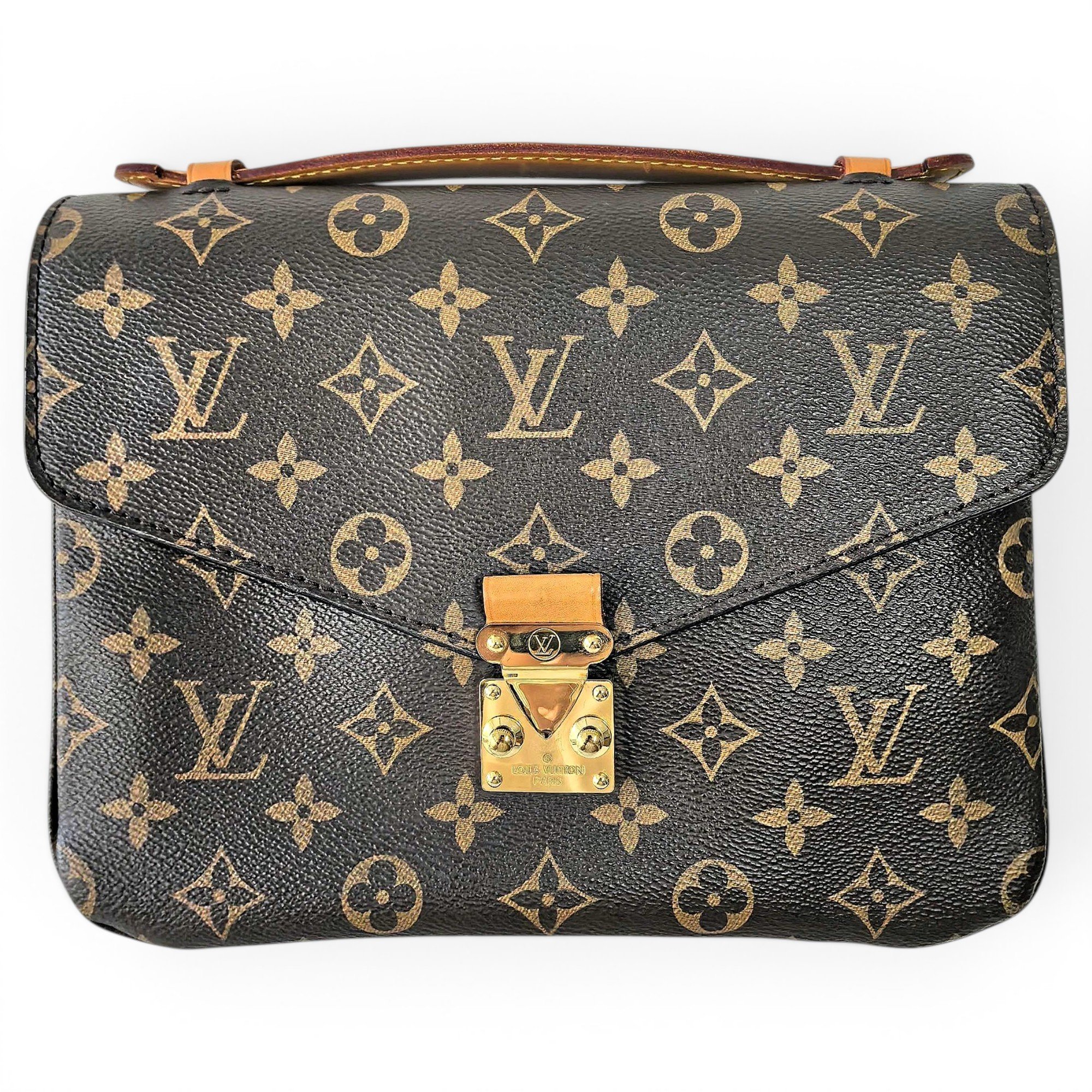 Metis leather handbag