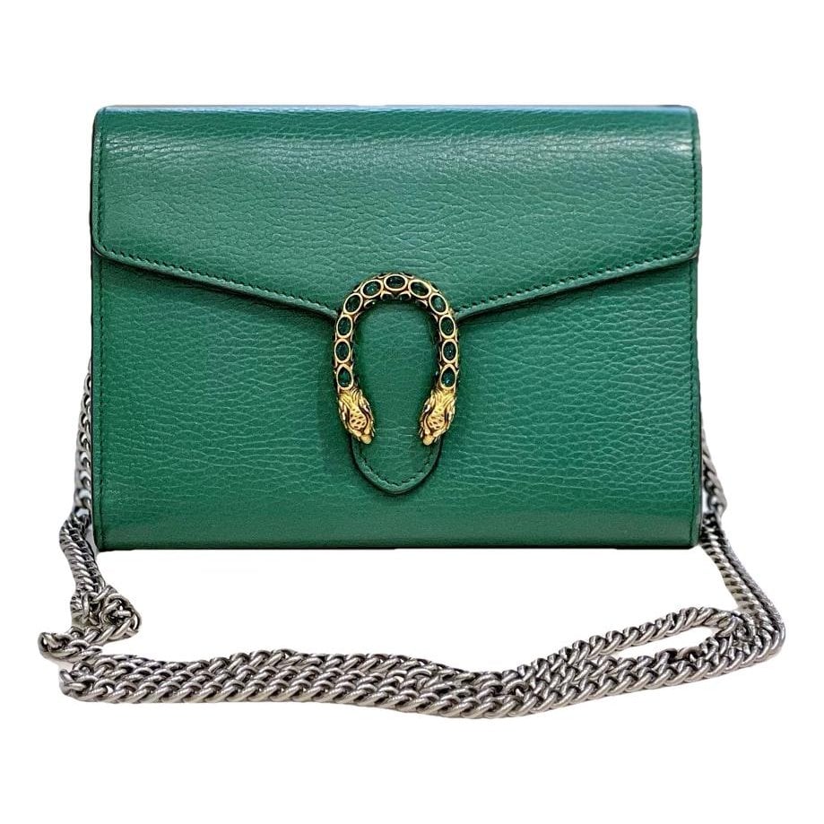 Dionysus Chain Wallet leather handbag