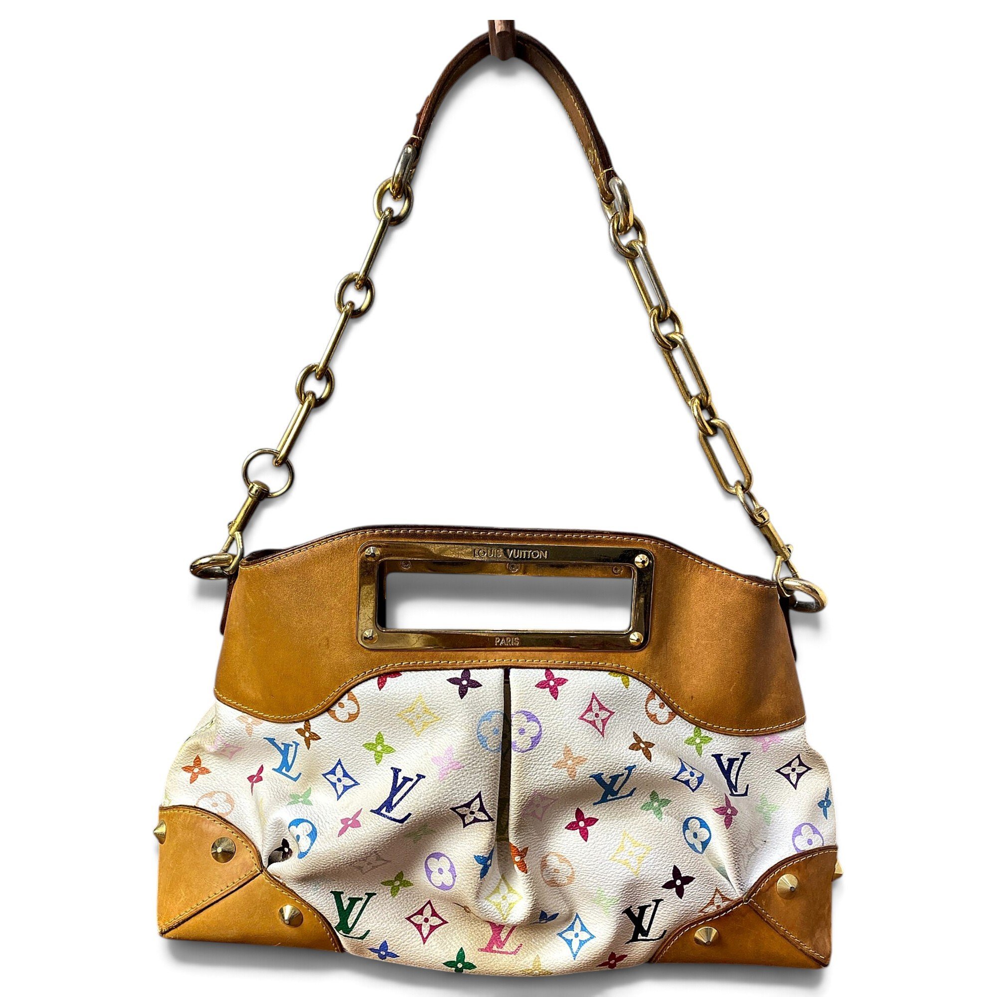 Eye love you leather handbag