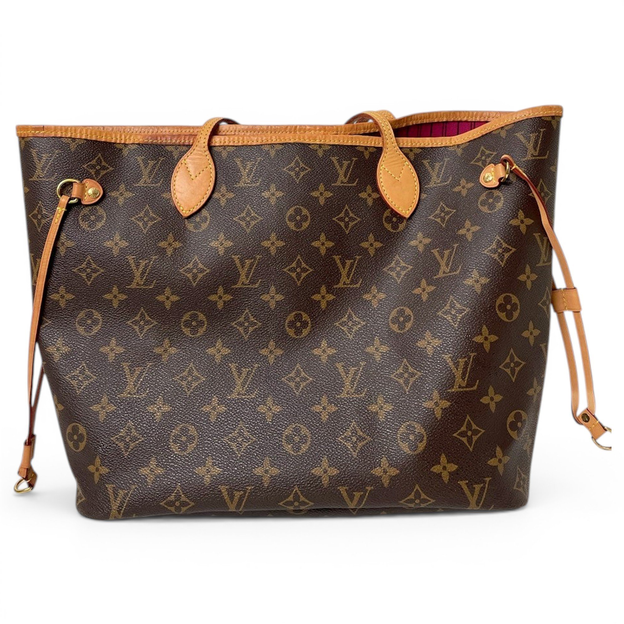 Neverfull leather tote
