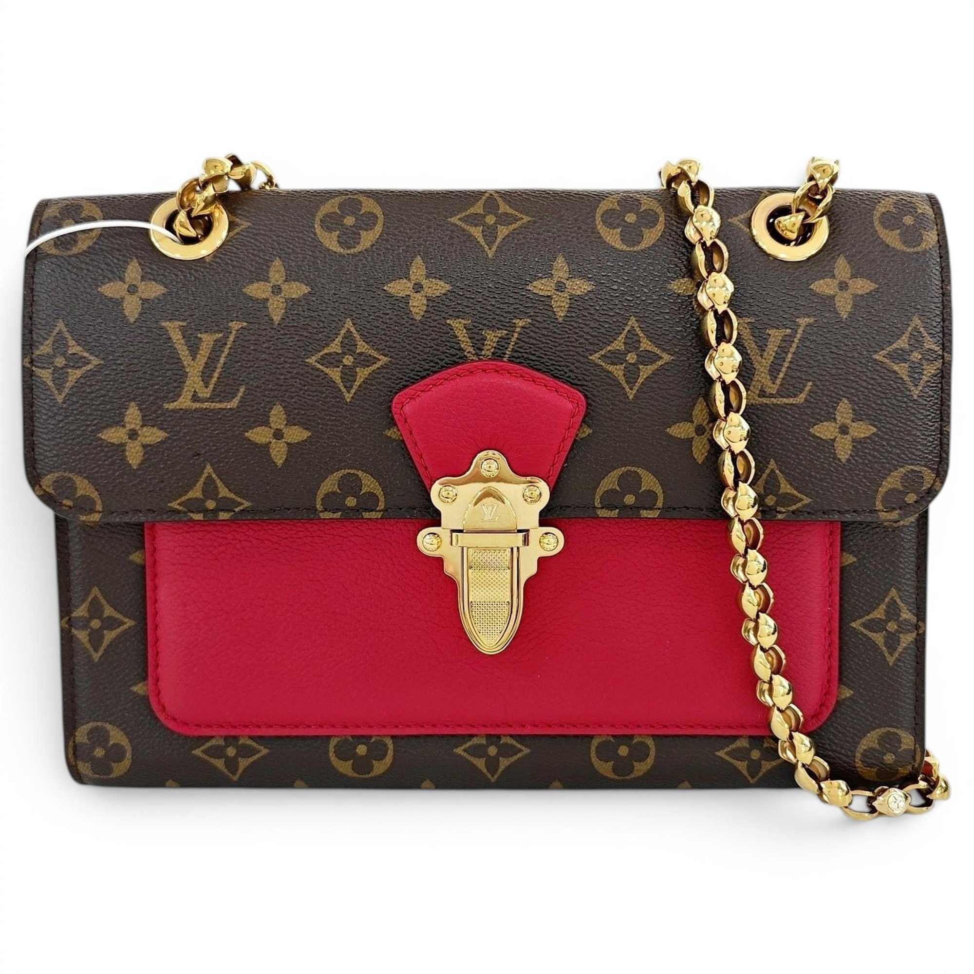 Victoire leather handbag