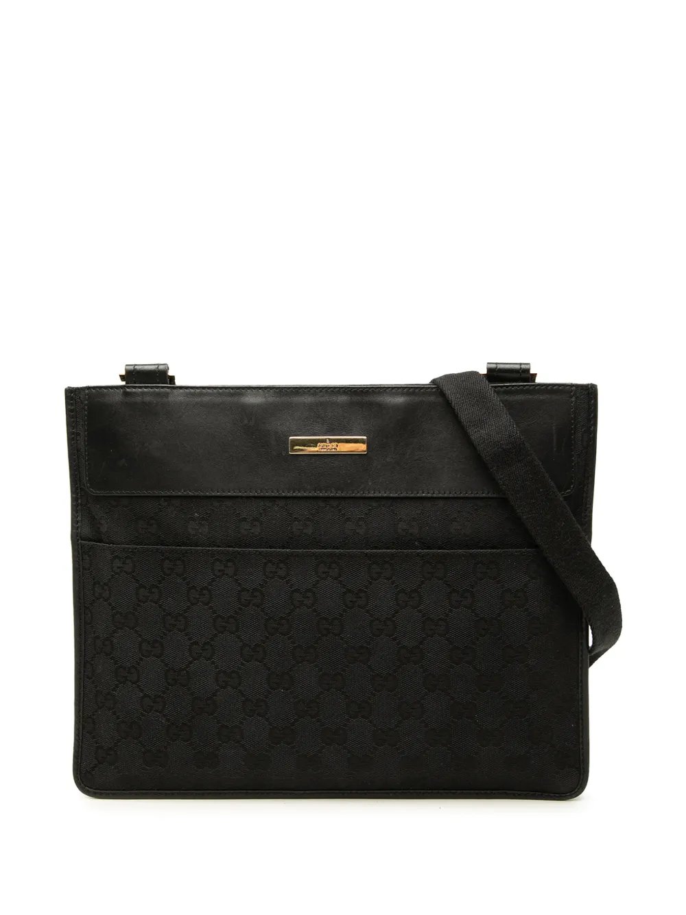 2000-2015 GG Canvas and Calfskin crossbody bag