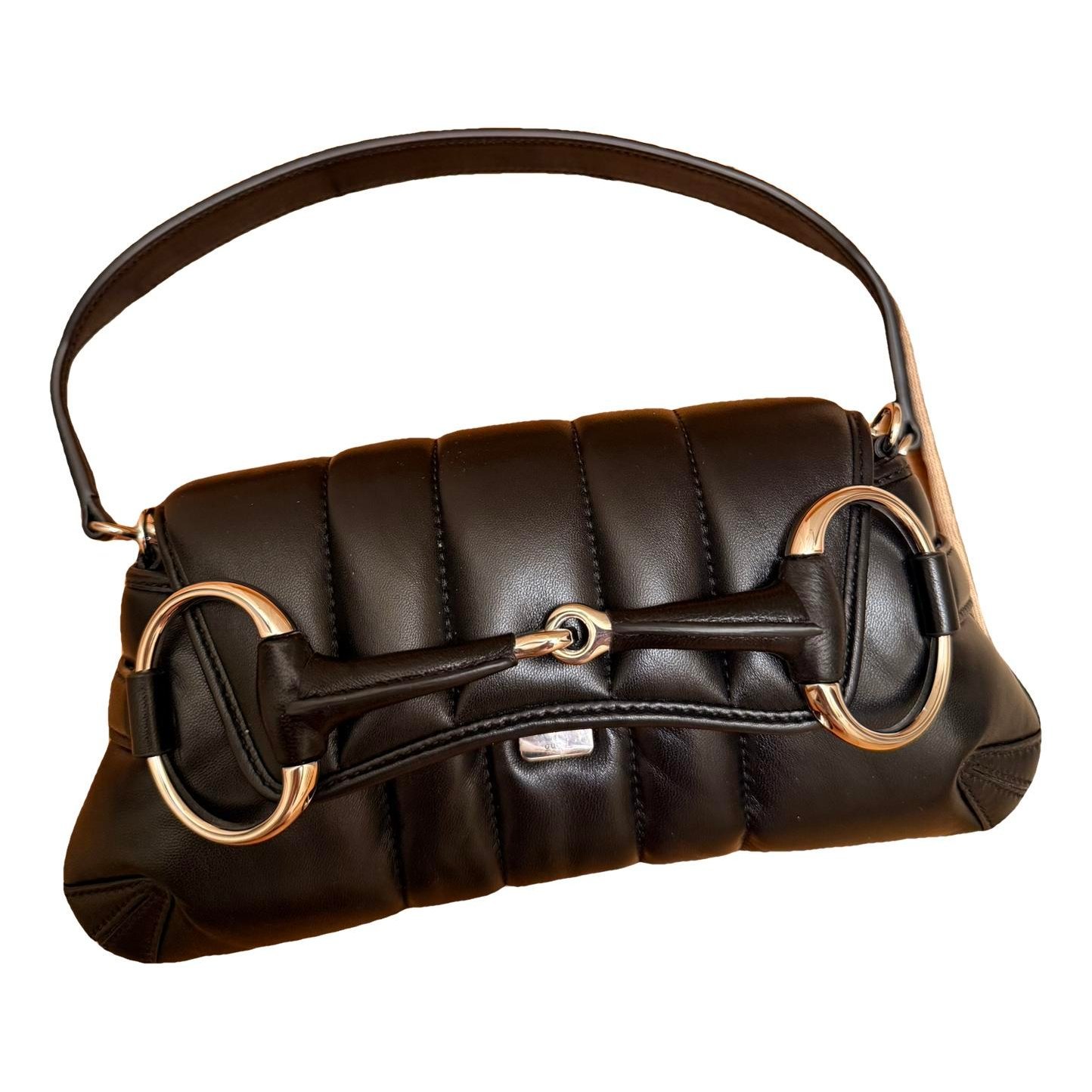 Horsebit Chain leather handbag