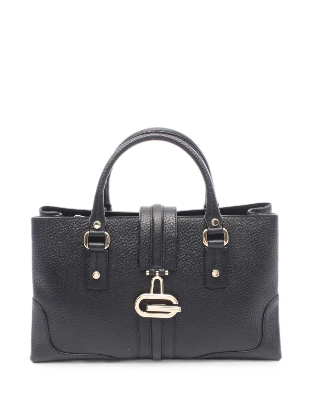 2010s G logo leather handbag