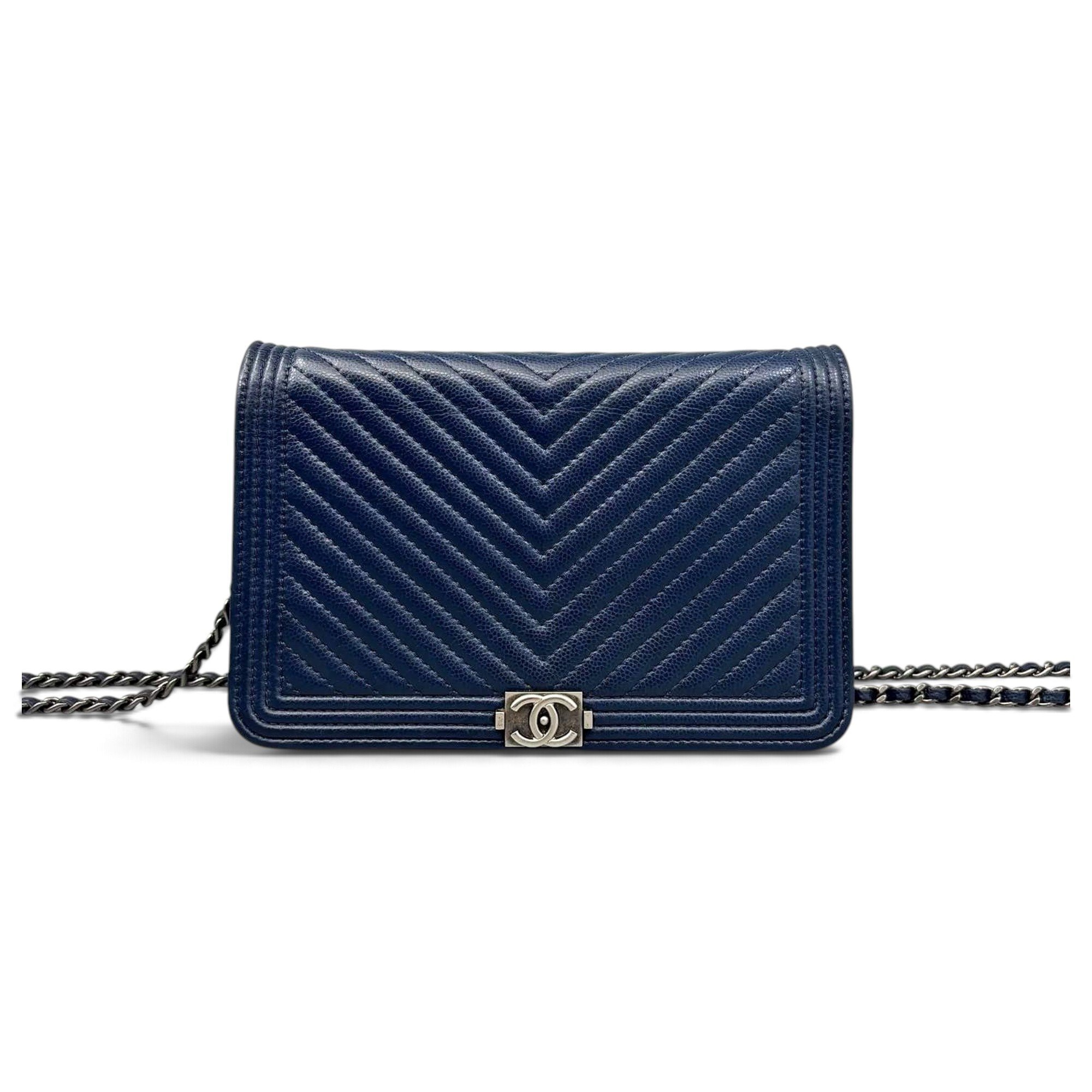 Boy leather crossbody bag