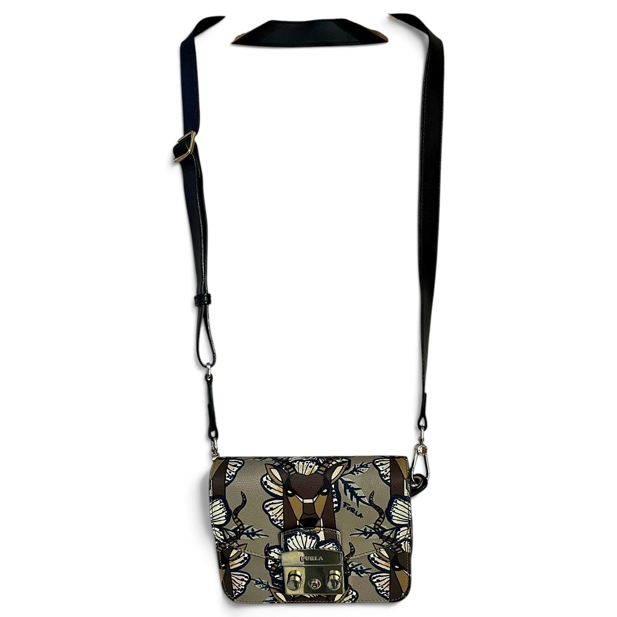 Metropolis leather crossbody bag