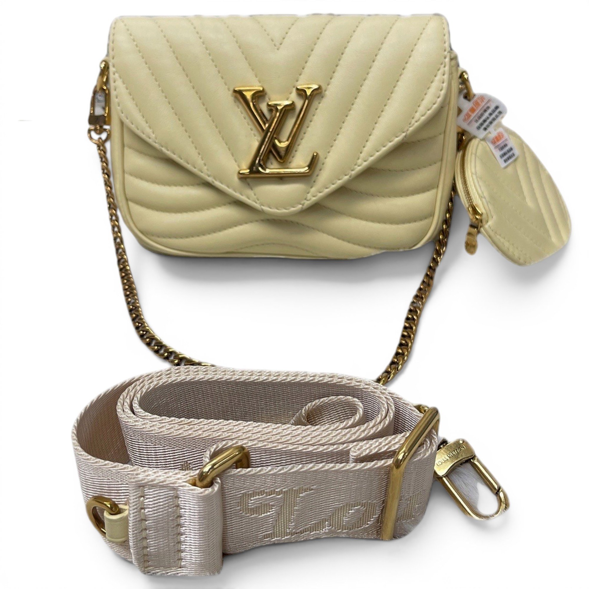 Multi-Pochette New Wave leather handbag