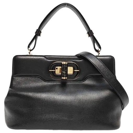 Isabella Rossellini leather handbag