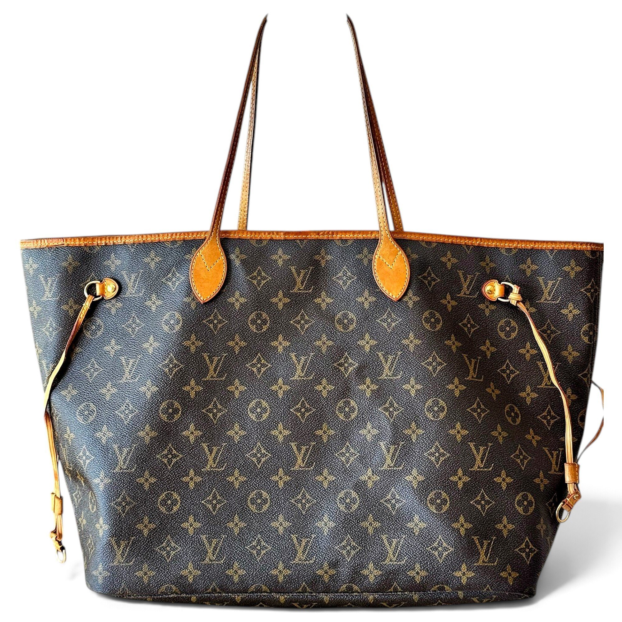 Neverfull leather tote