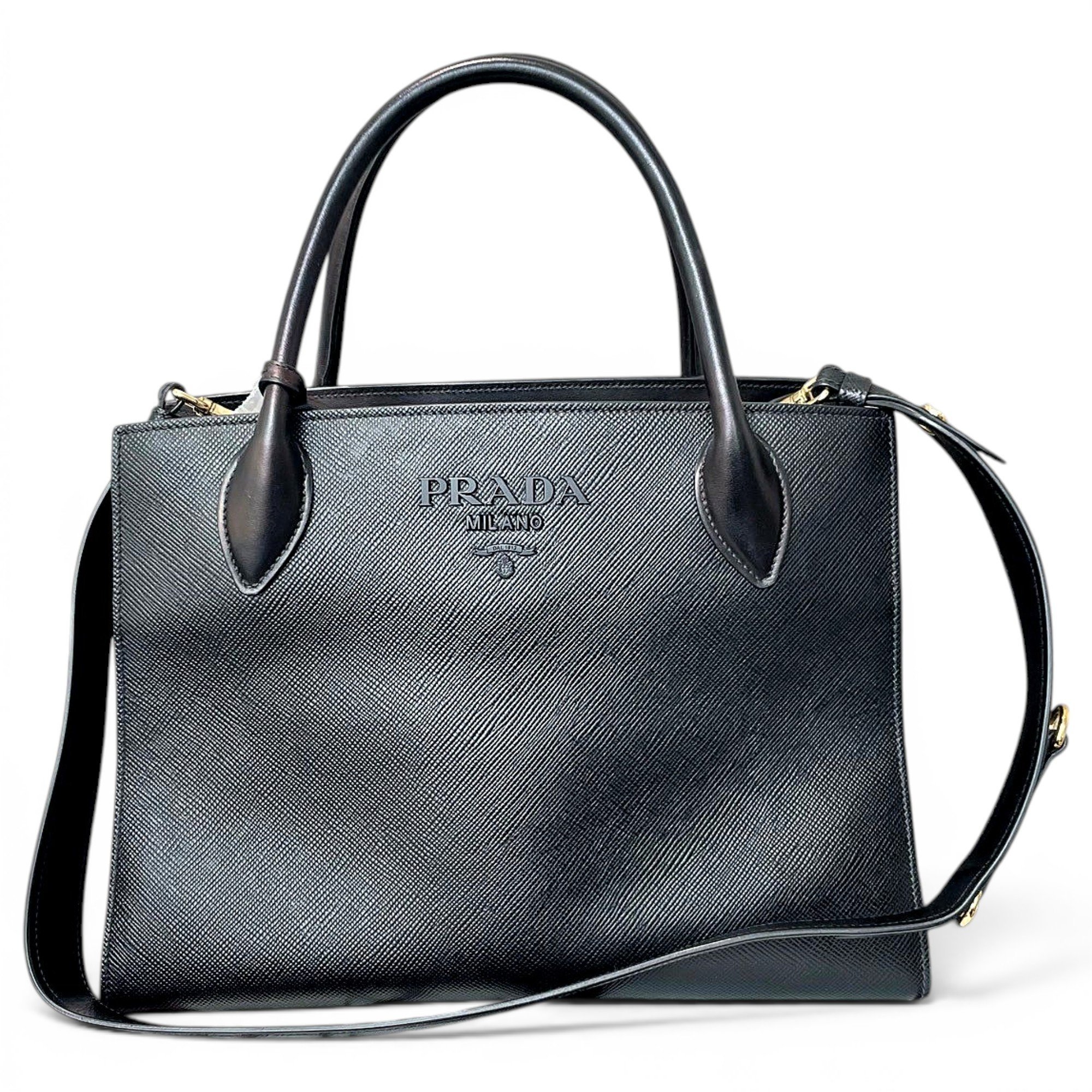 Leather handbag