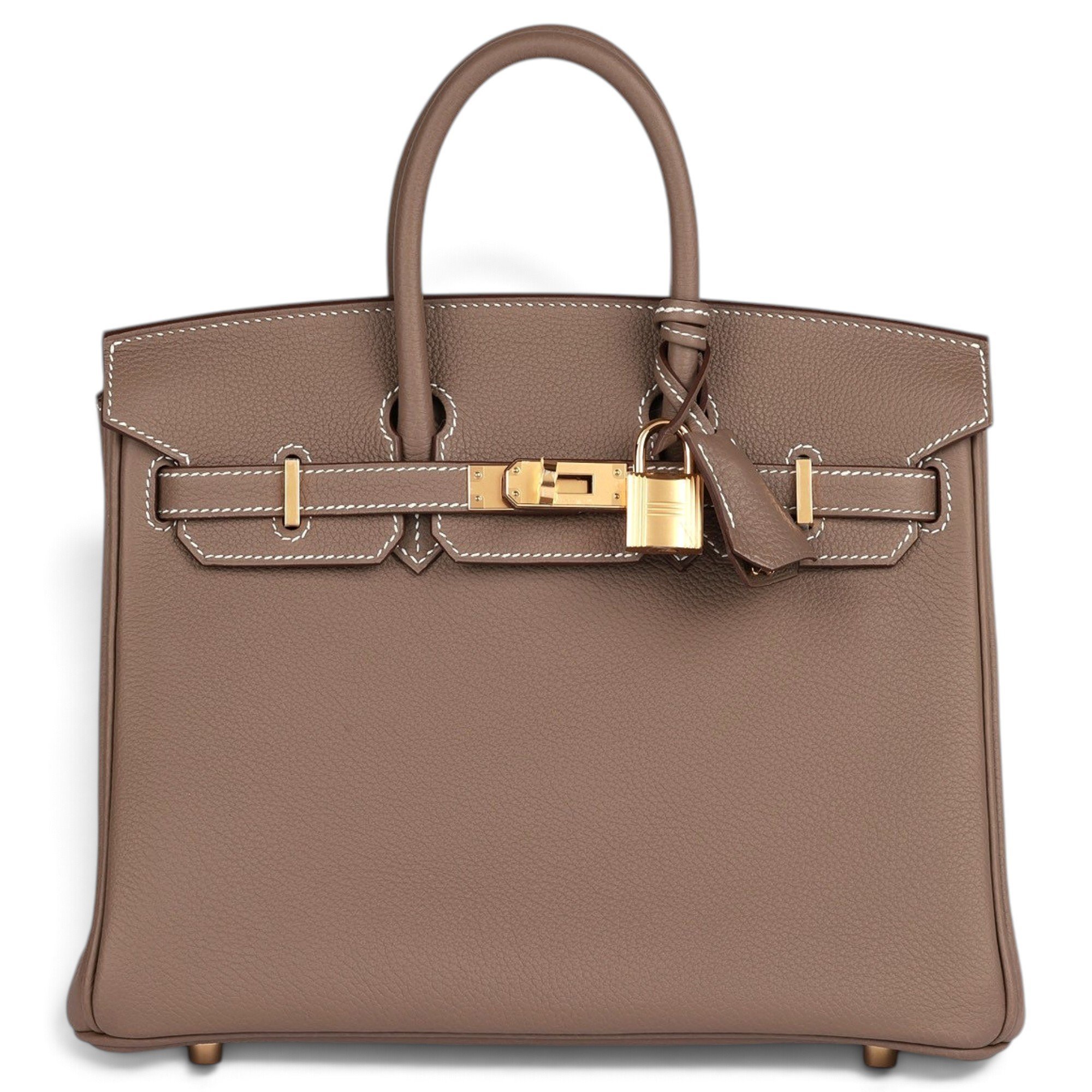 Birkin 25 leather tote