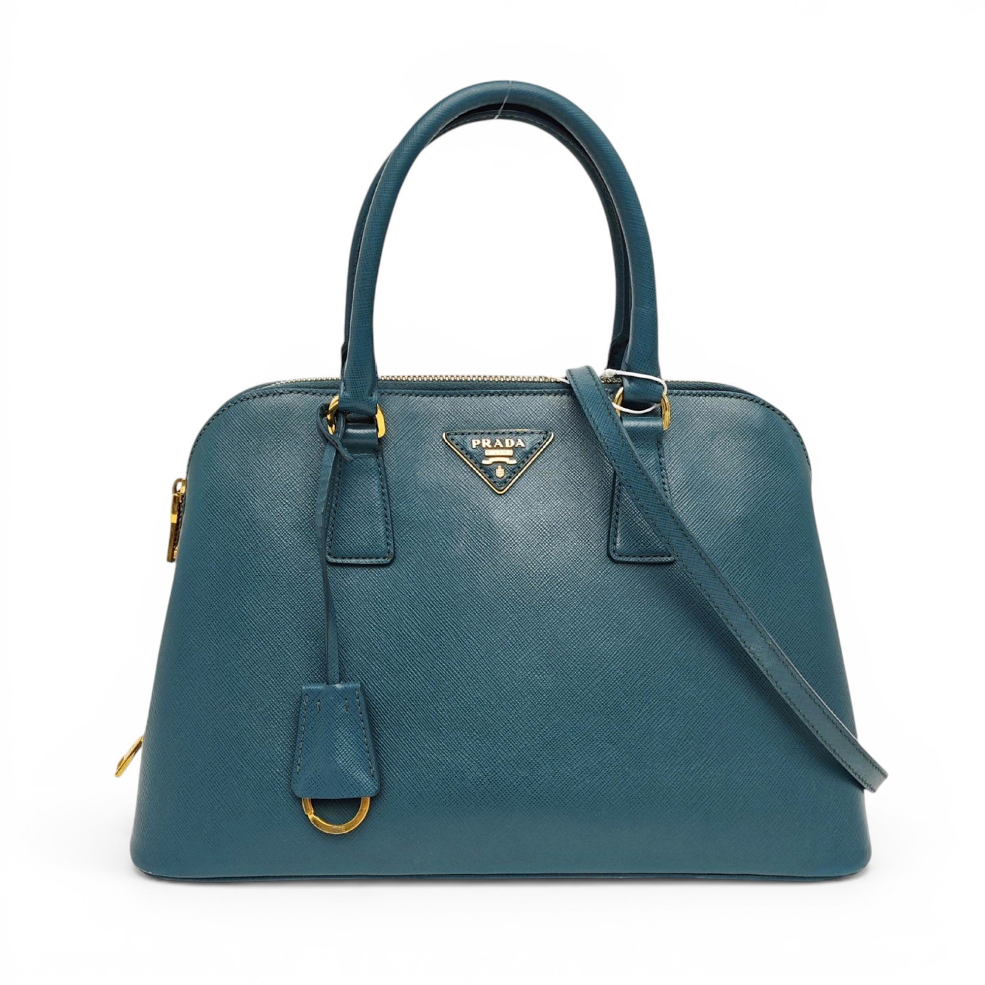 Promenade leather handbag