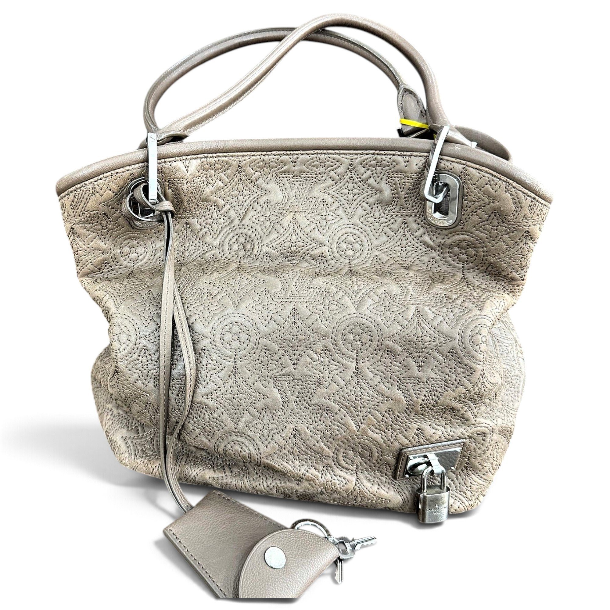 Louis Vuitton Mahina leather tote