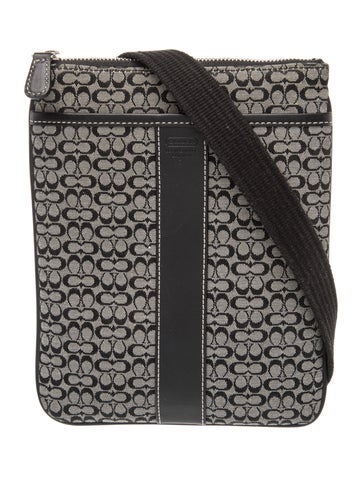 Coach Canvas Messenger Bag