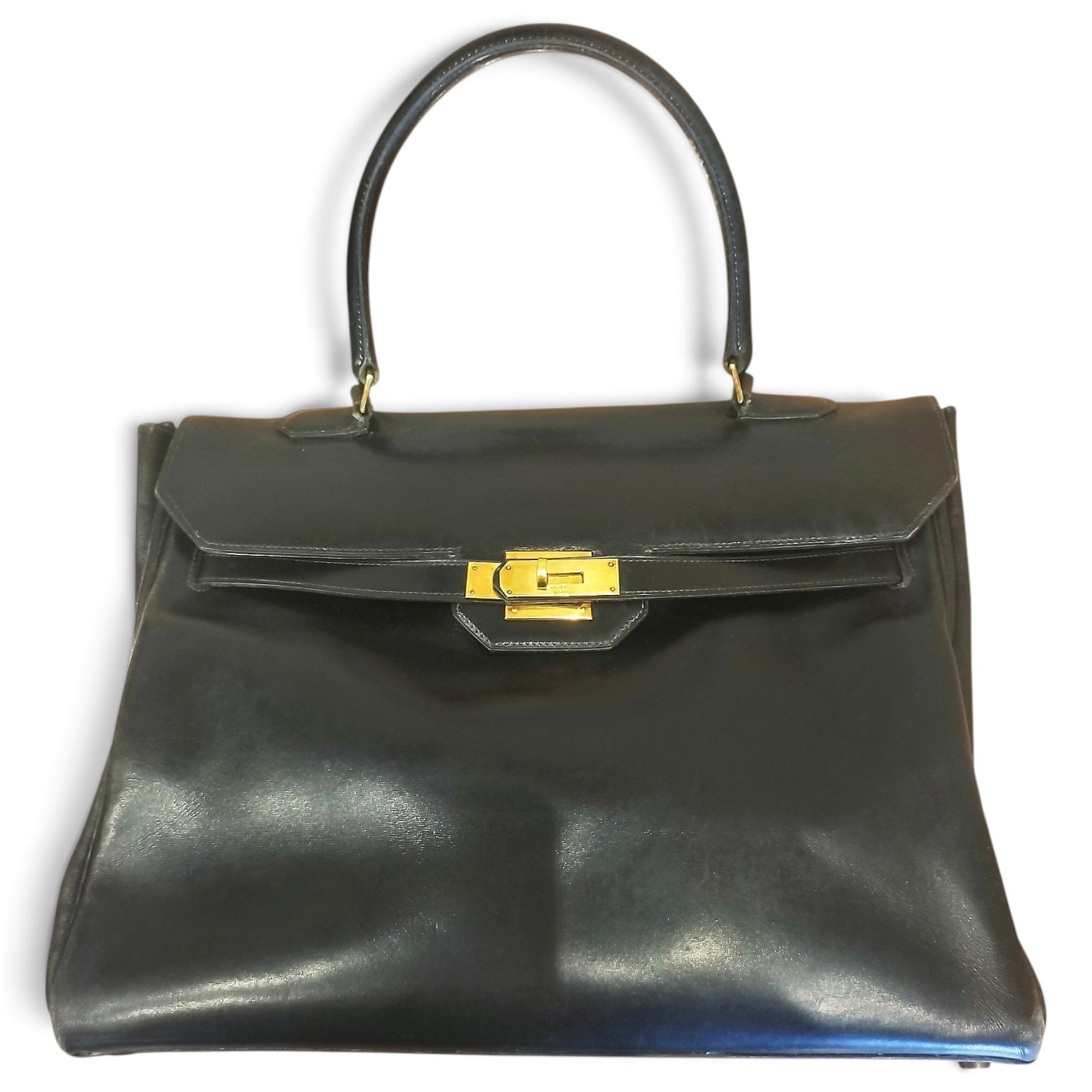 Kelly 32 leather handbag