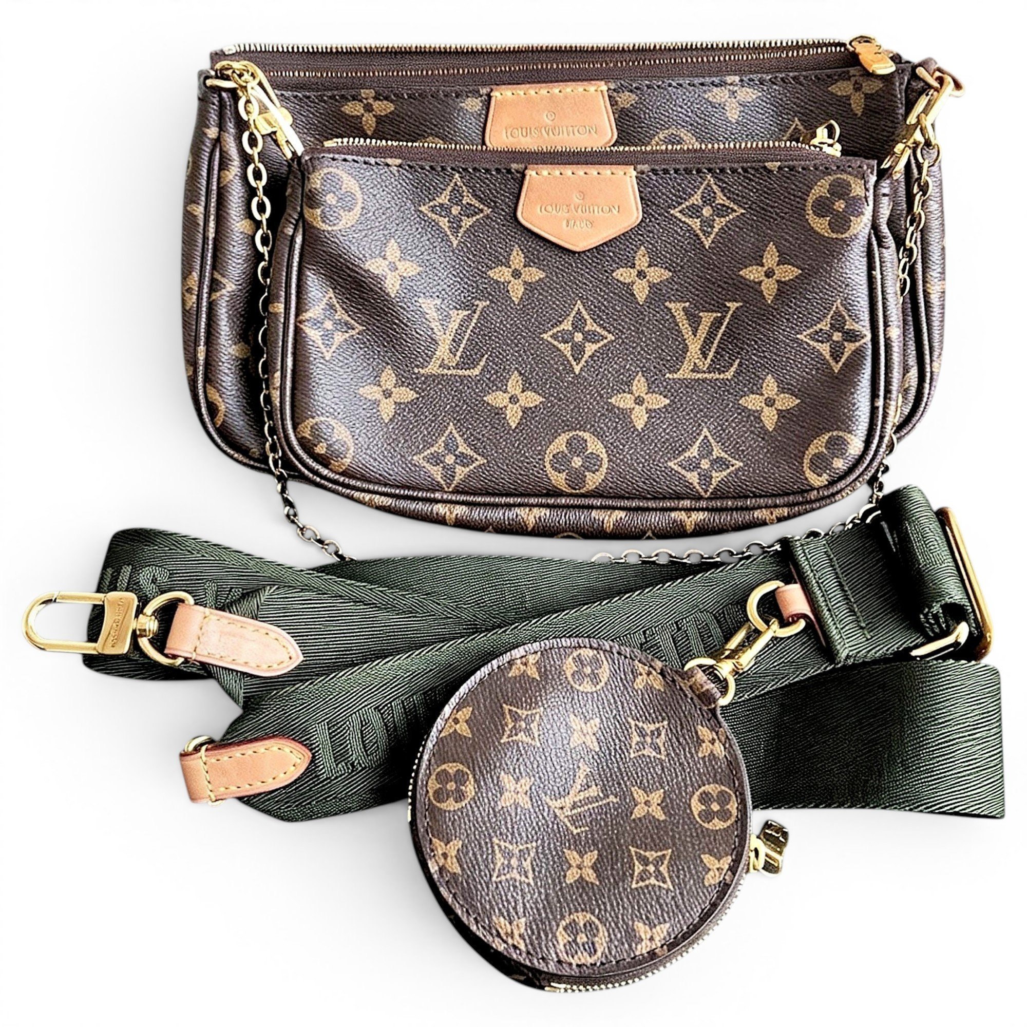 Multi Pochette Accessoires leather handbag