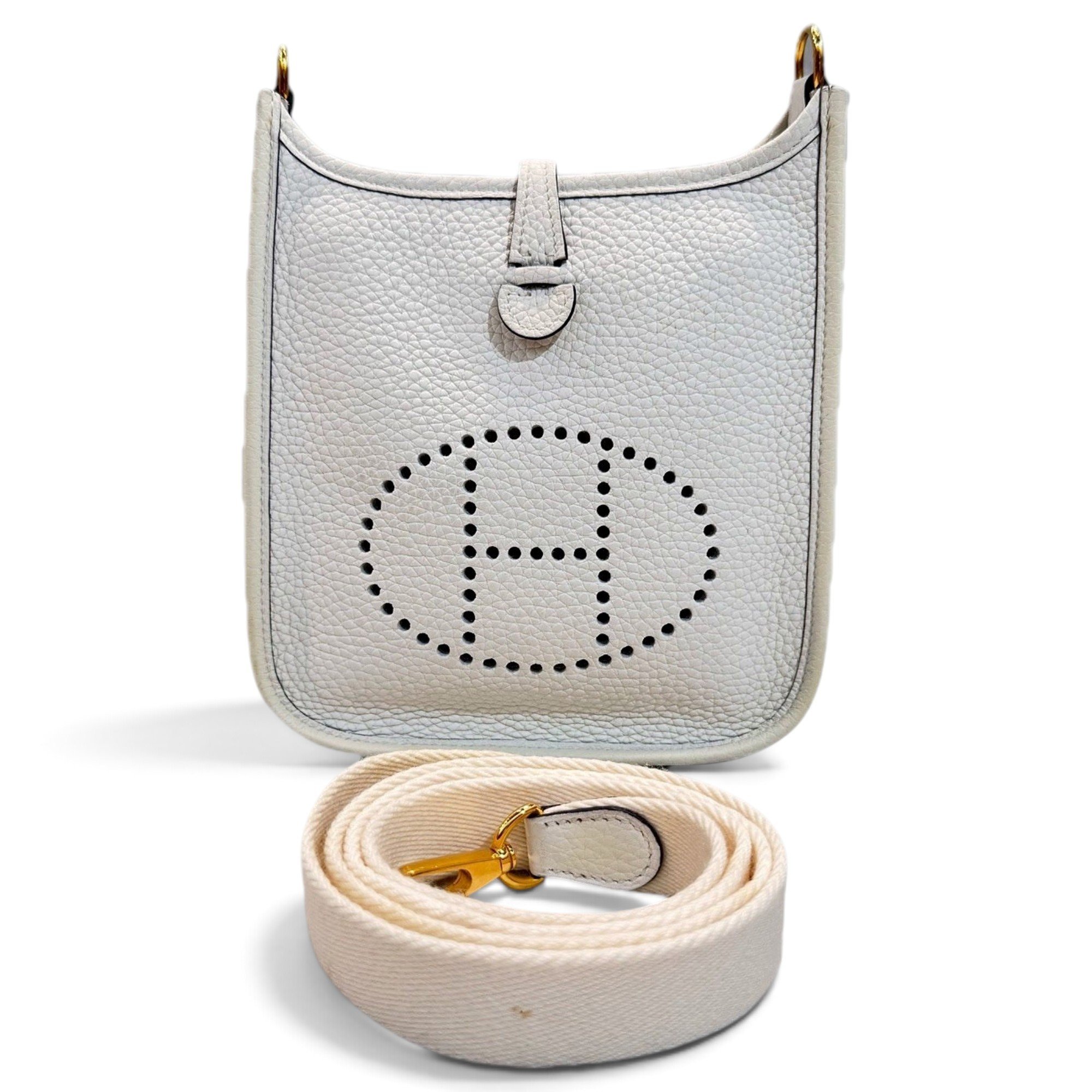 Mini Evelyne leather handbag