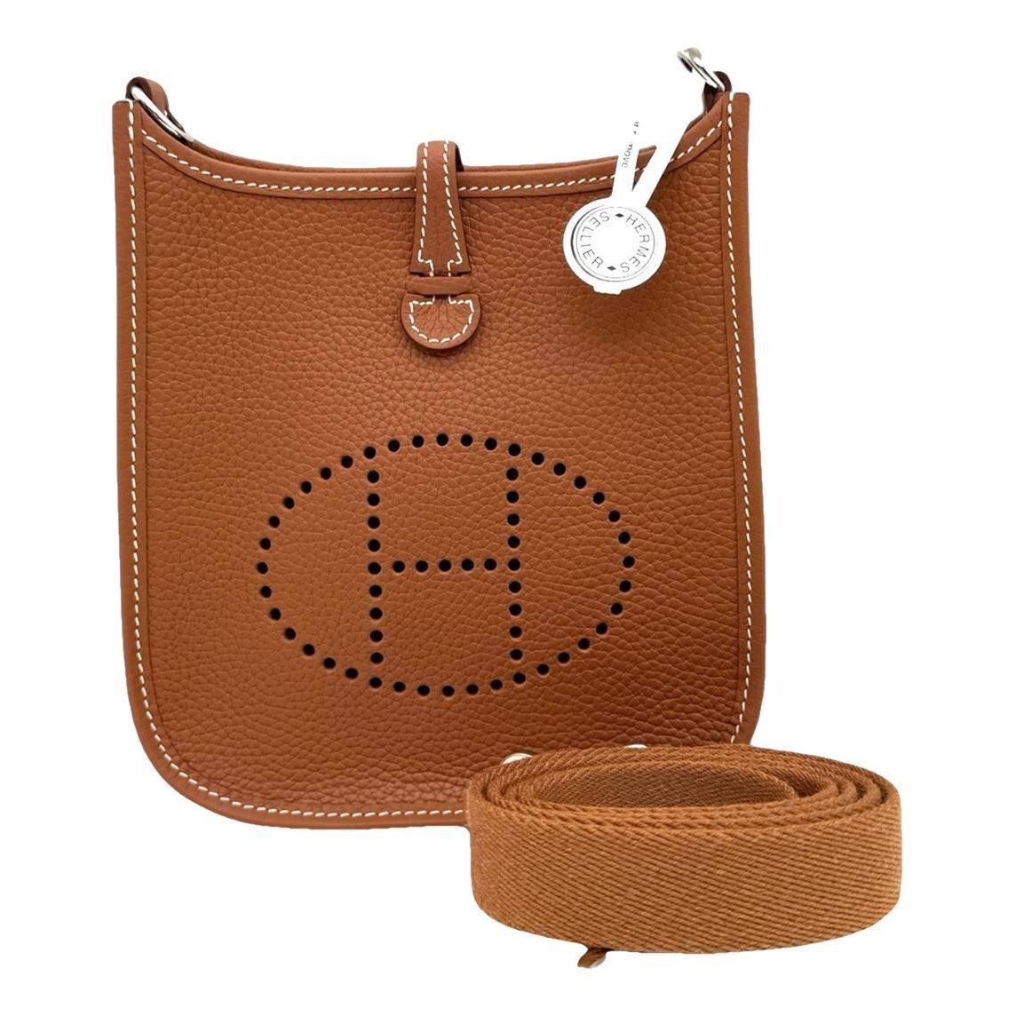 Evelyne leather crossbody bag