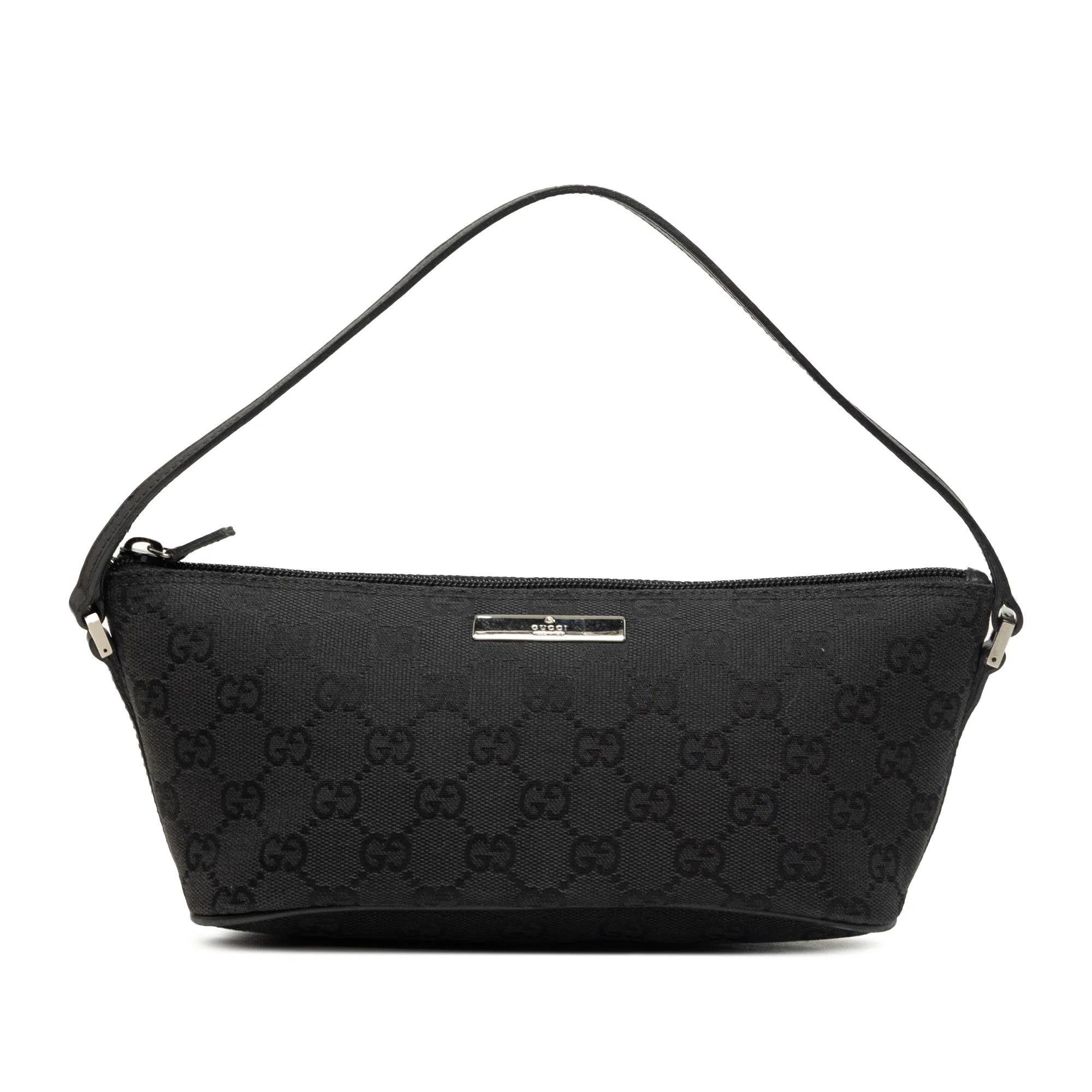 Gucci B leather handbag