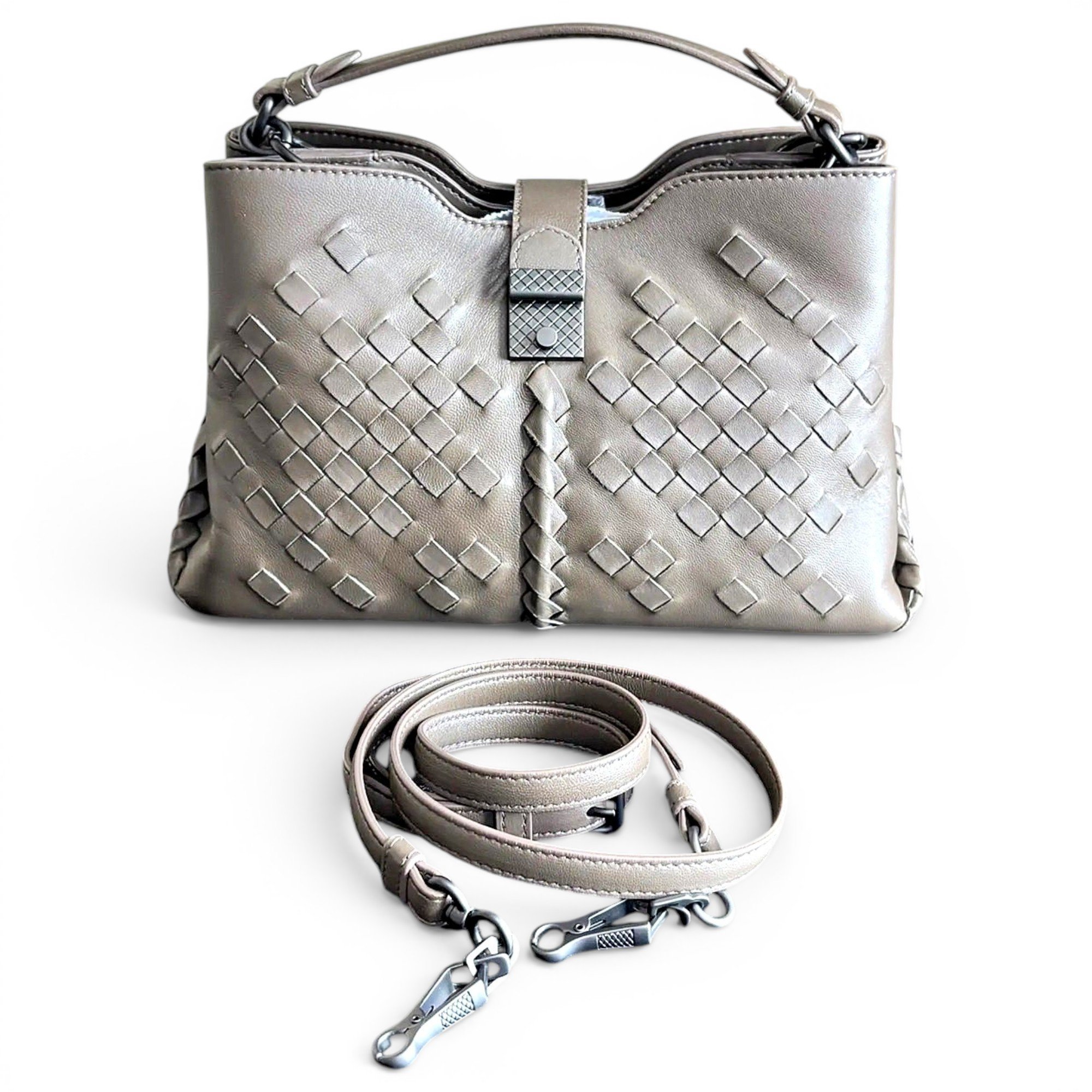 Roma leather handbag