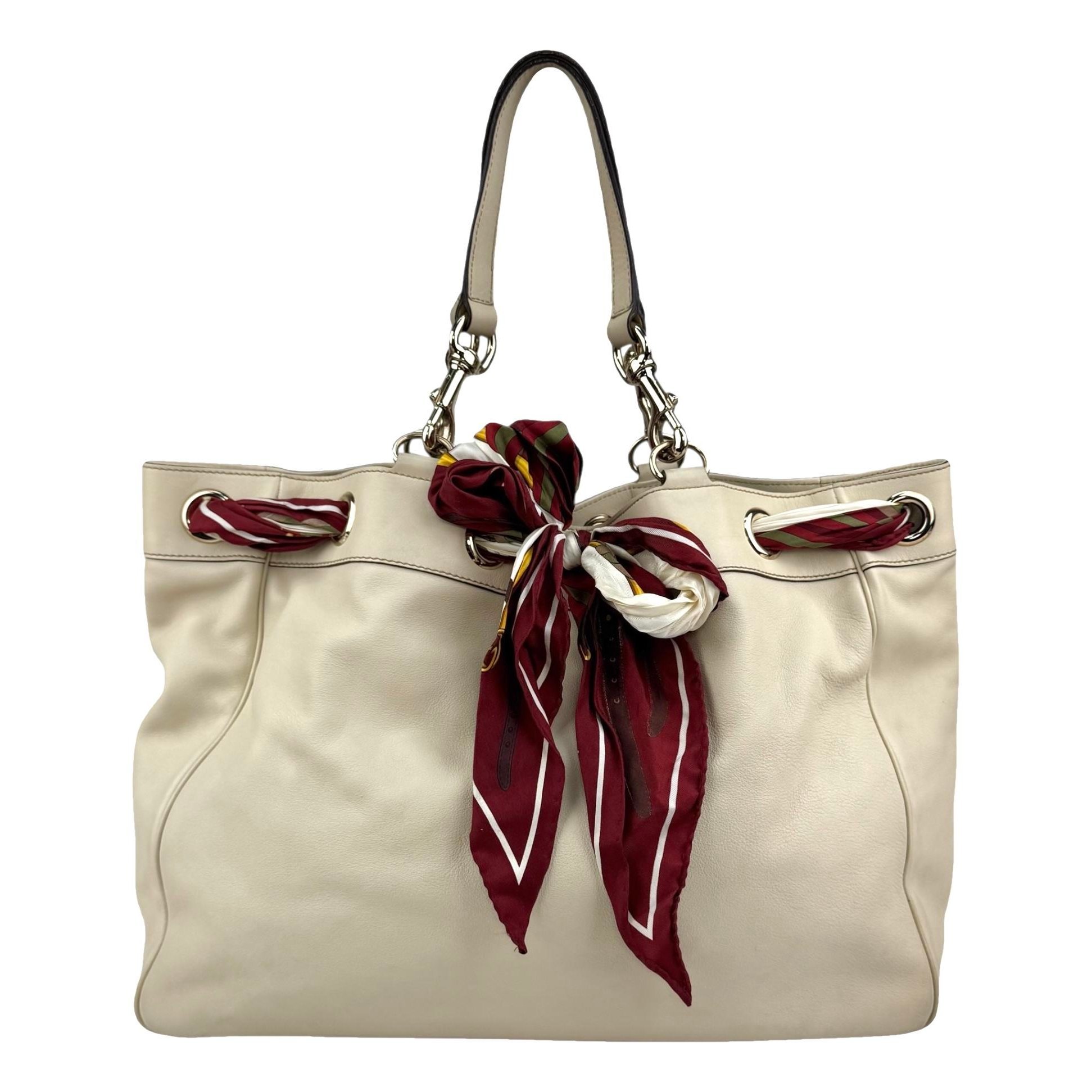 Positano leather tote