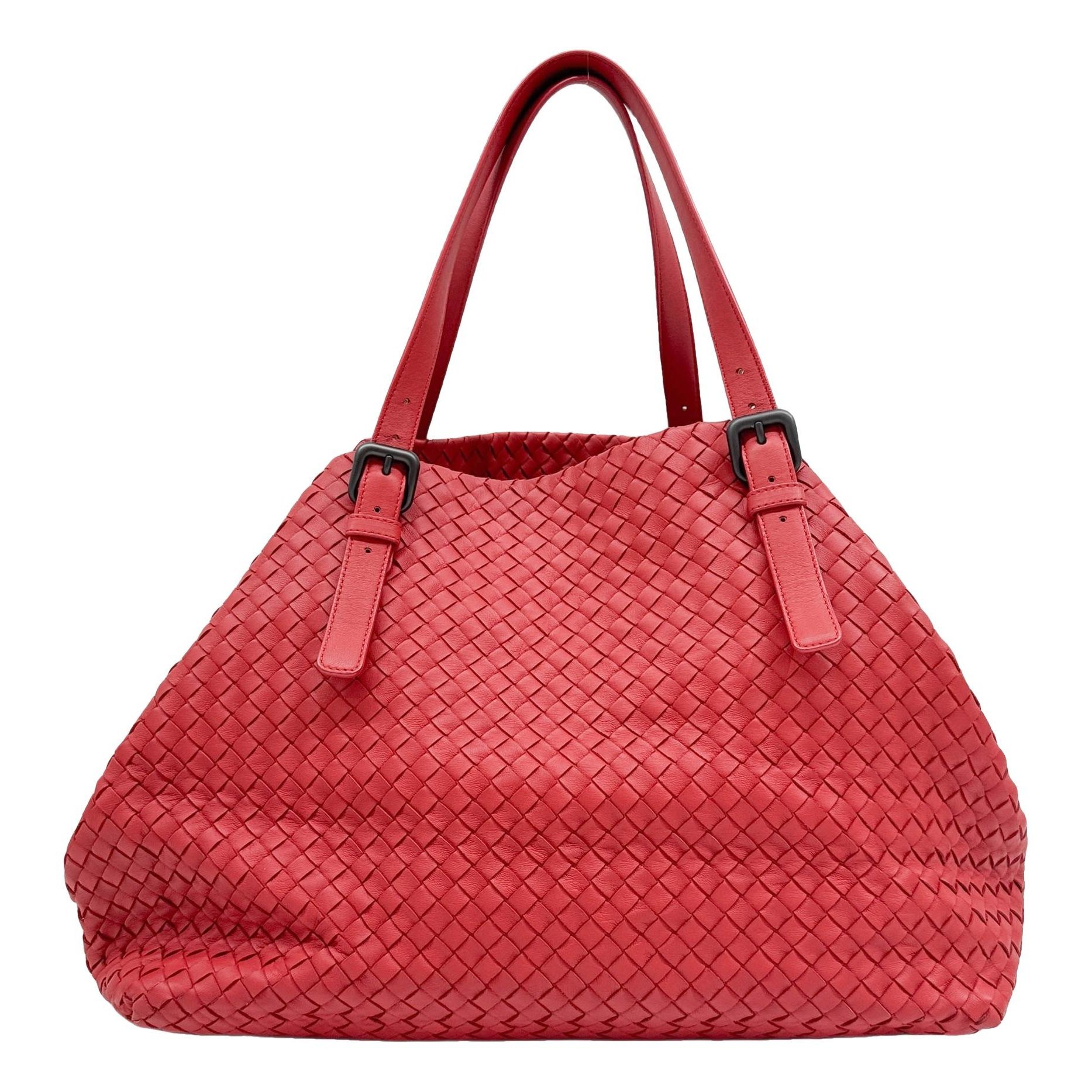 Fourre-Tout leather handbag