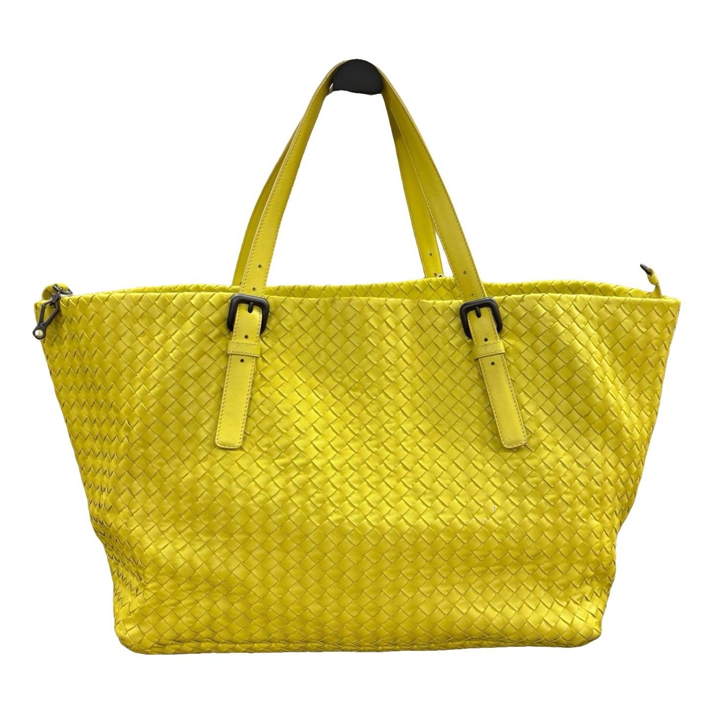 Fourre-Tout leather handbag
