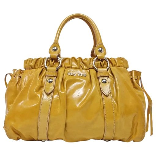Leather handbag