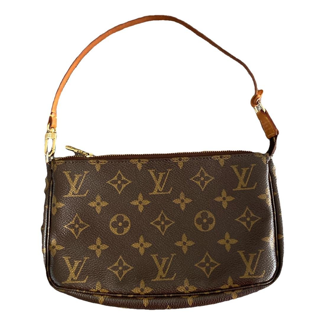 Moon pochette vegan leather handbag