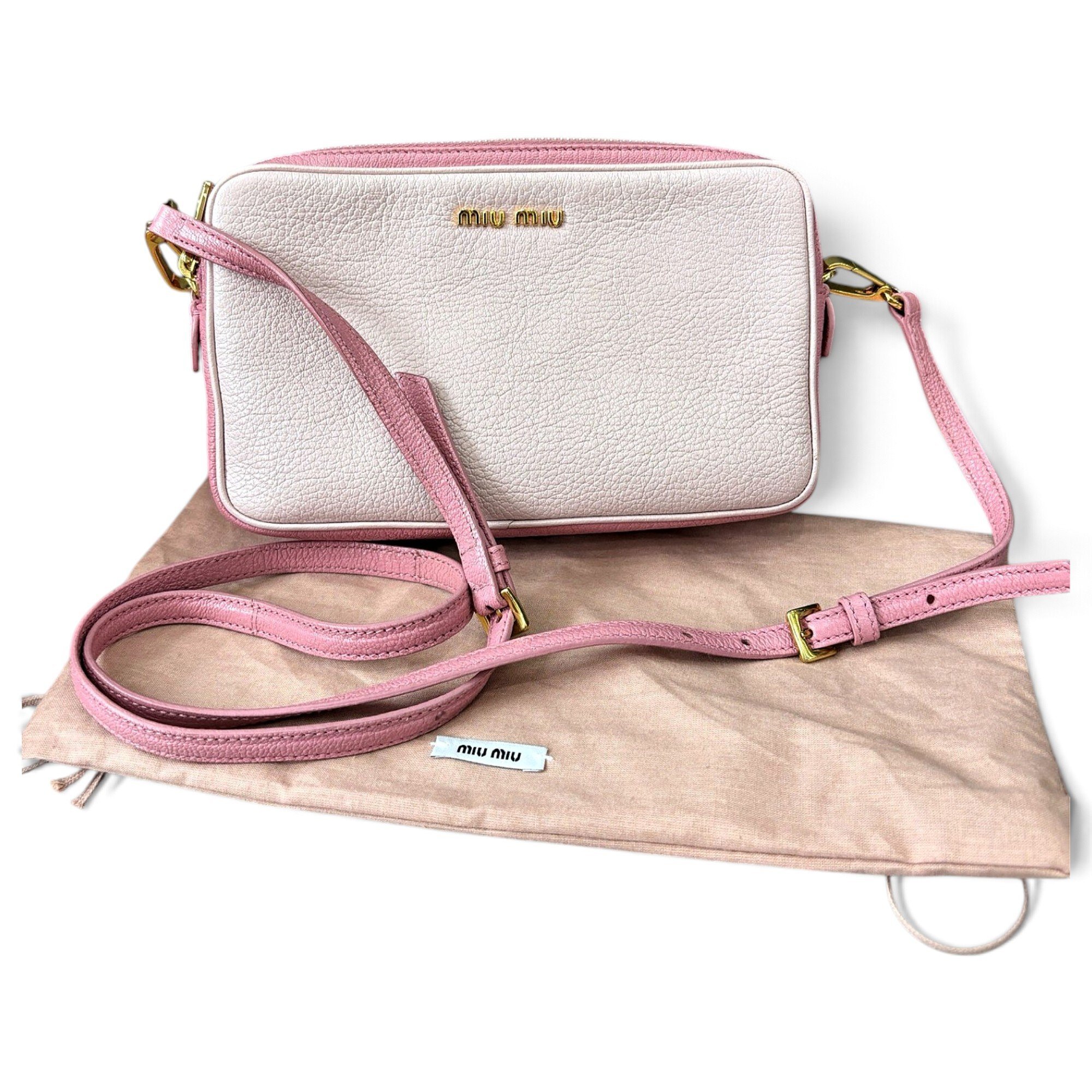 Leather crossbody bag