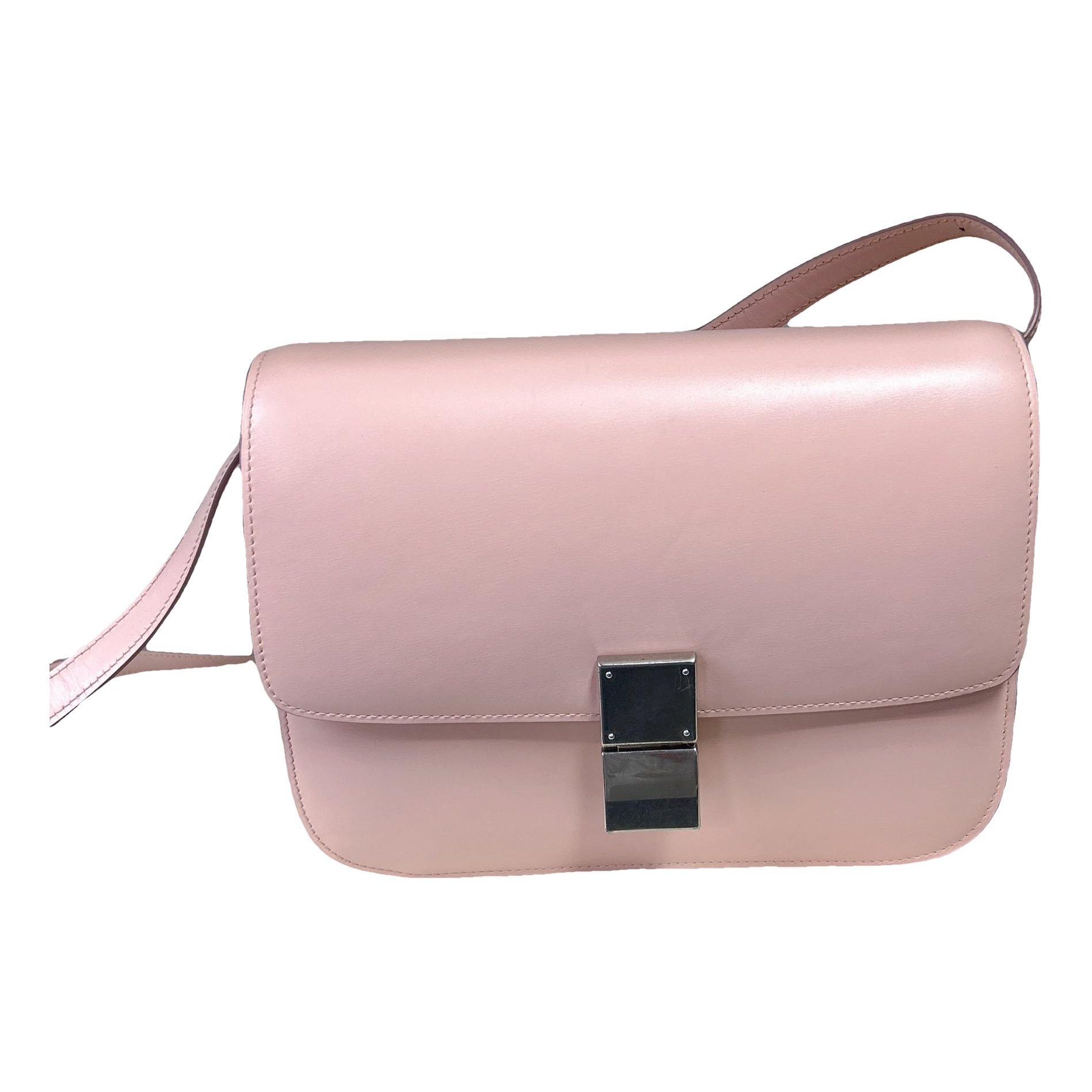 Classic leather crossbody bag