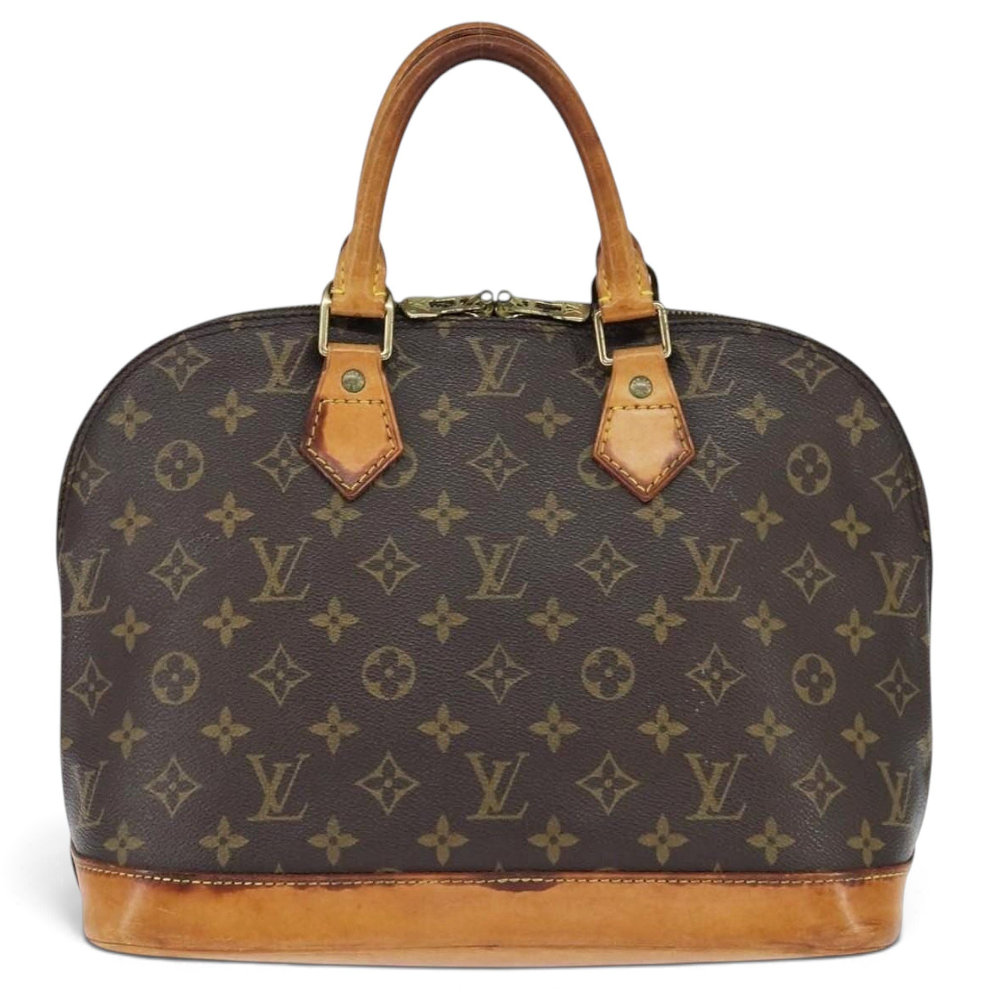 Alma leather handbag