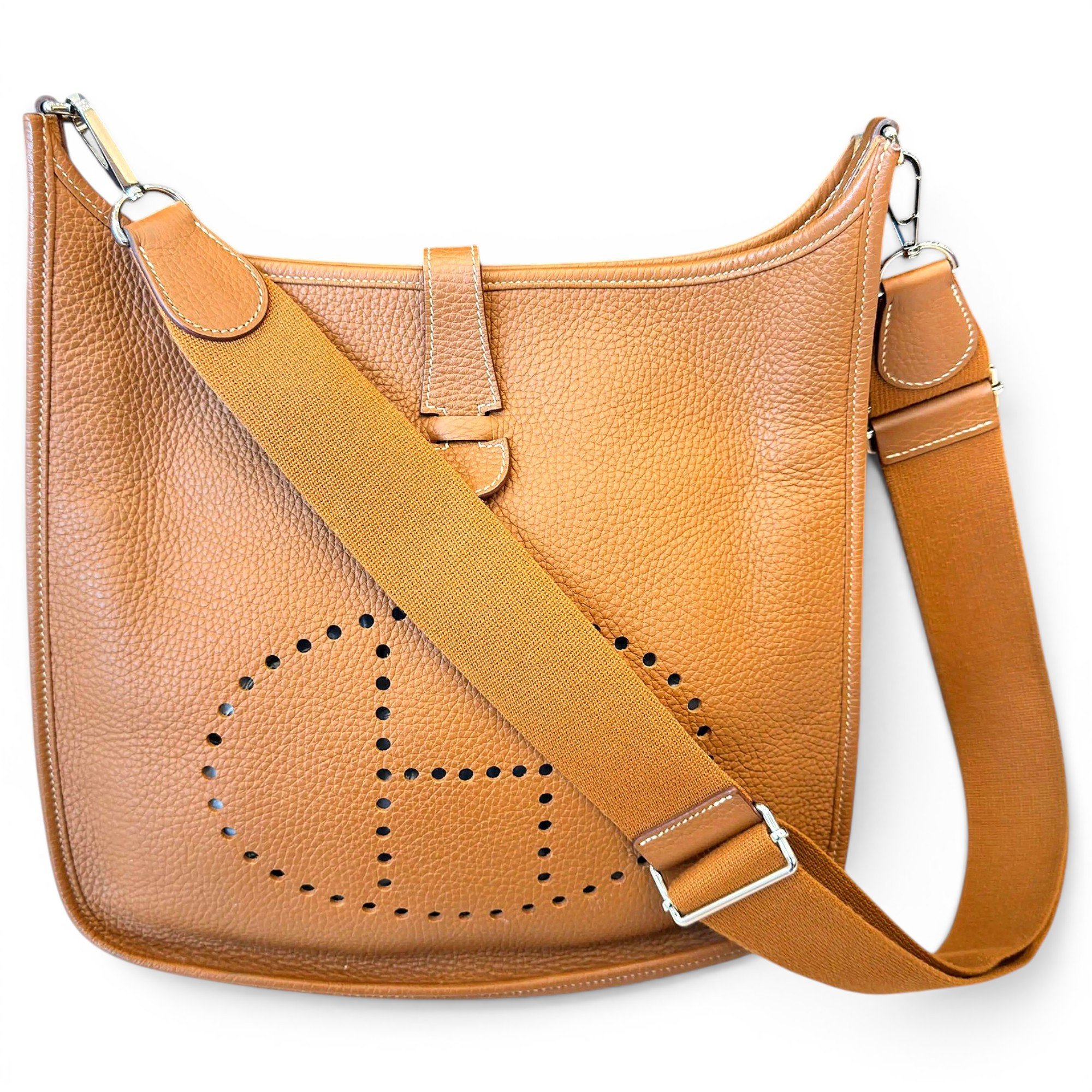 Evelyne leather crossbody bag