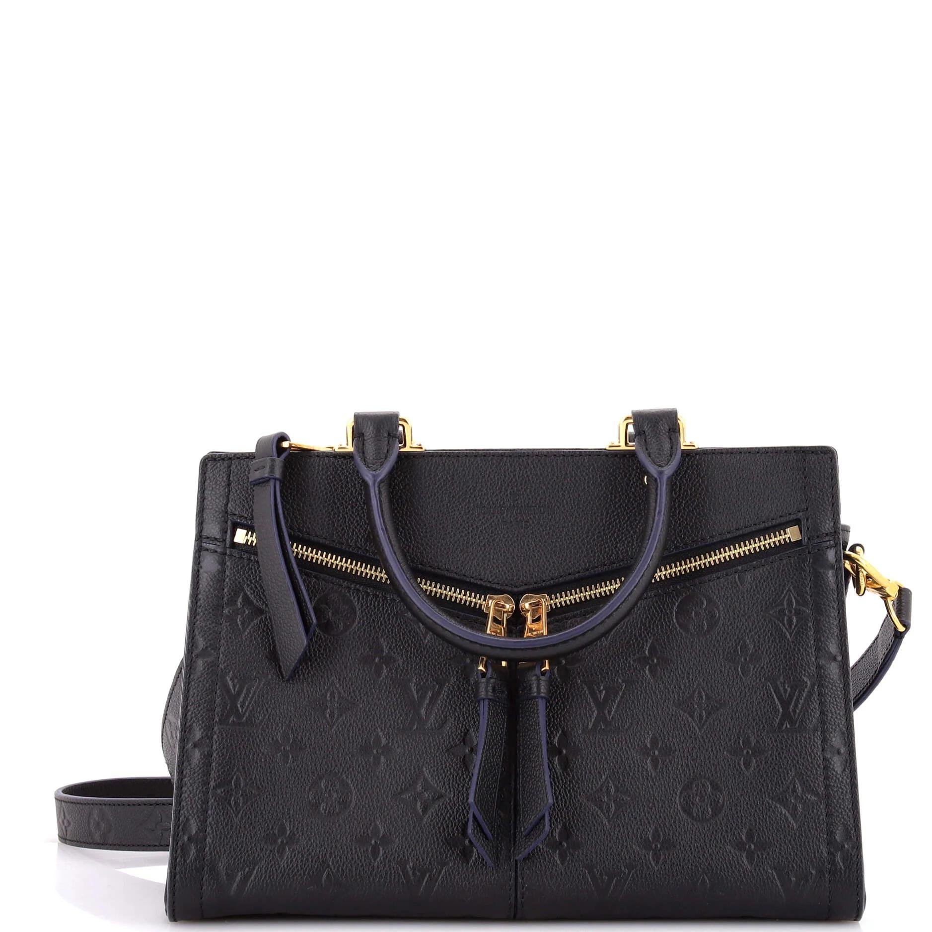 Leather tote