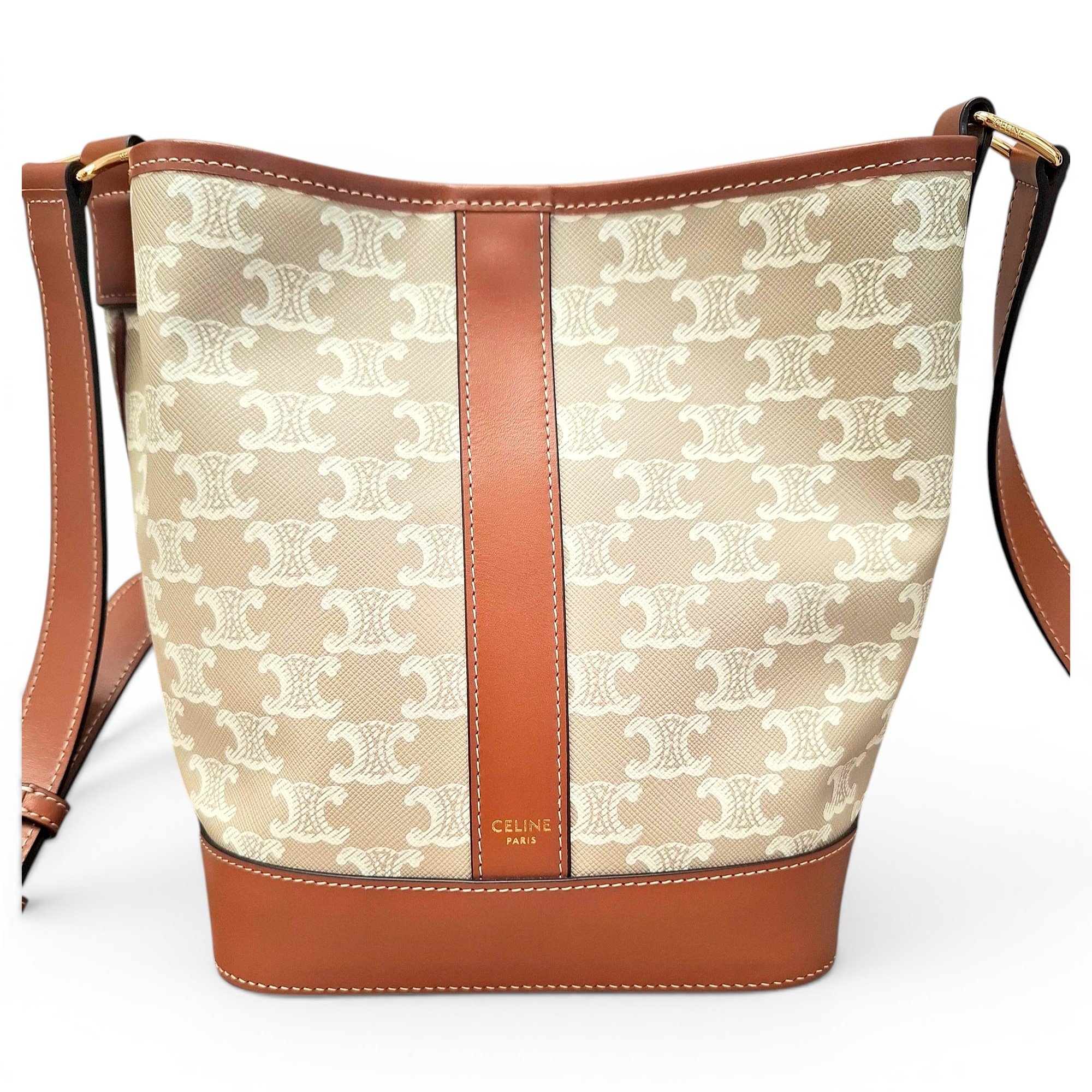 SAC SEAU leather handbag