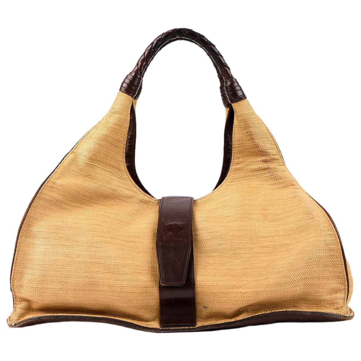 Leather tote