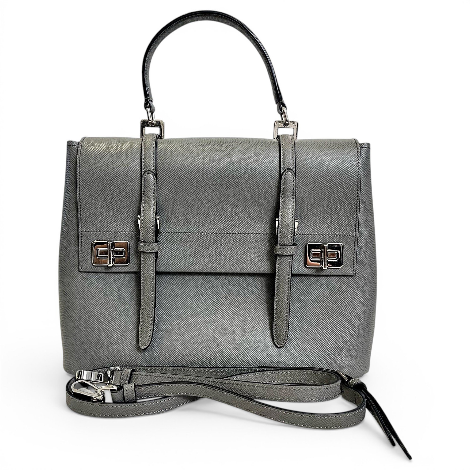 Leather handbag