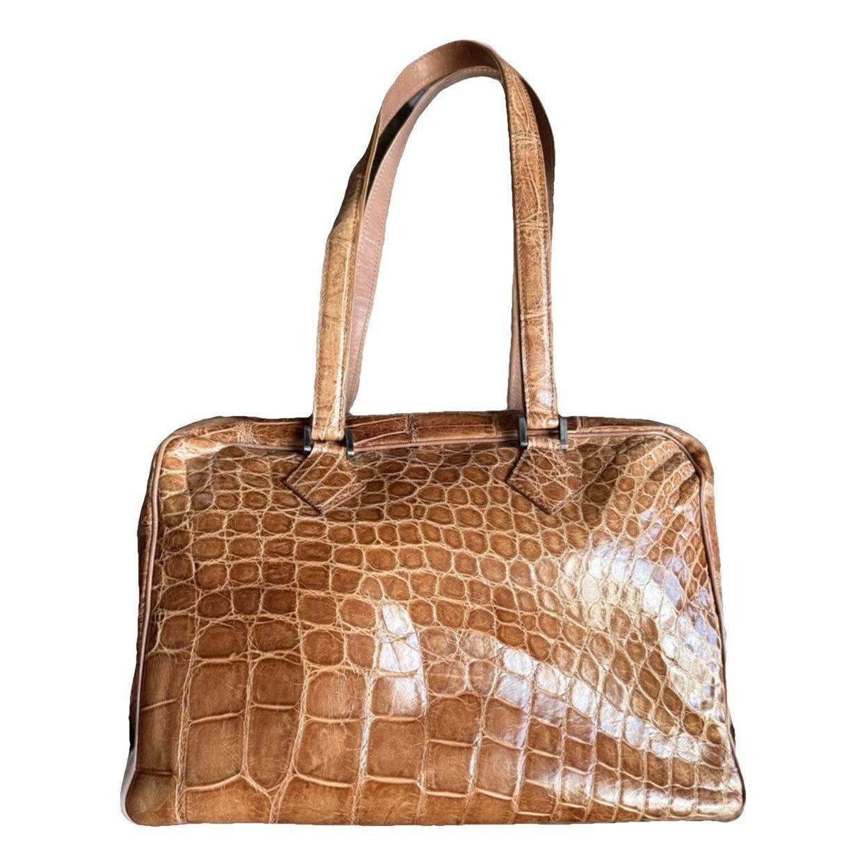 ZAGLIANI Crocodile tote