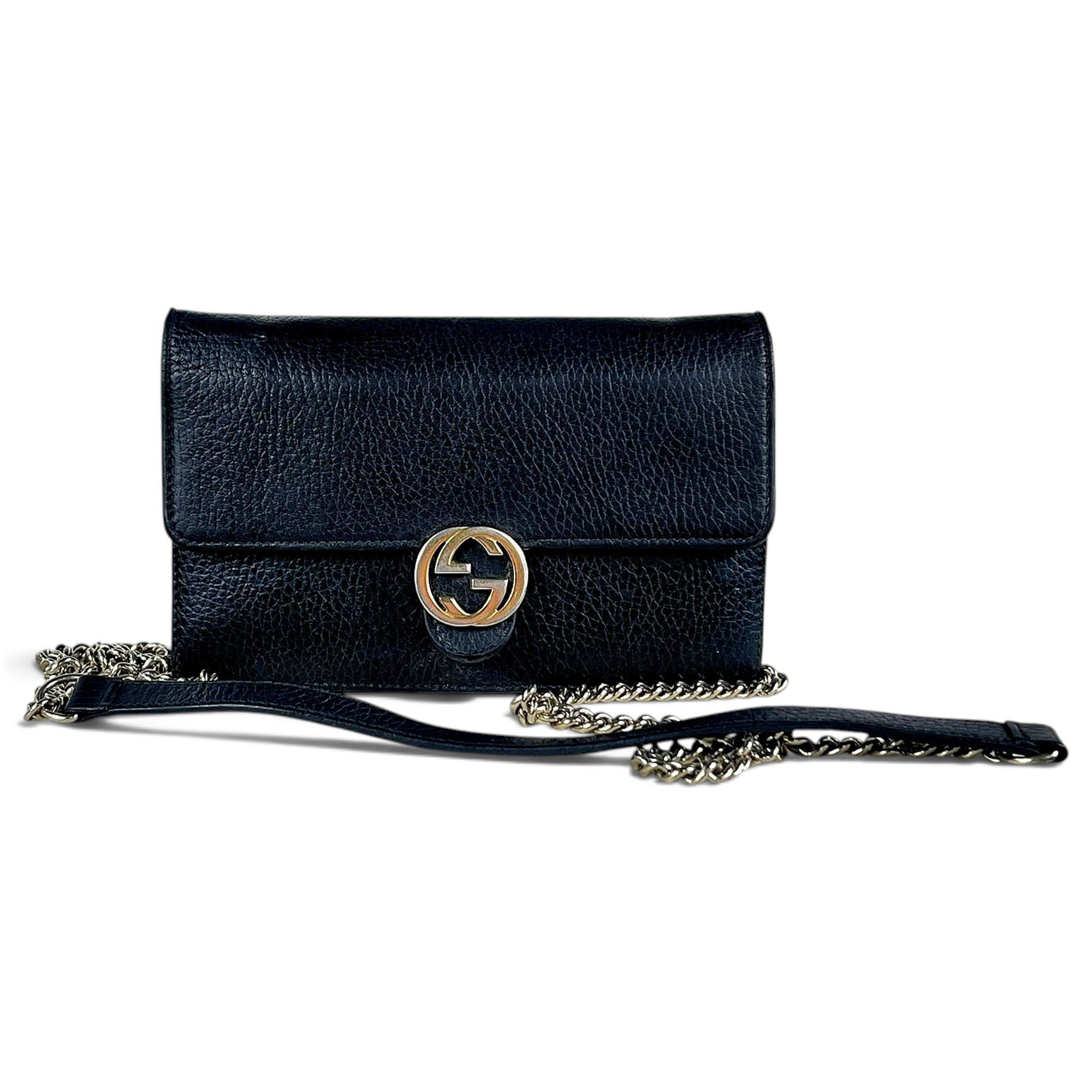 Leather crossbody bag