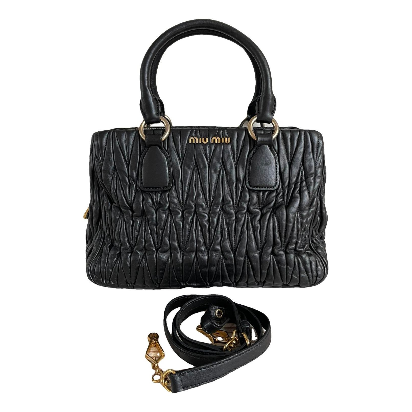 Leather handbag