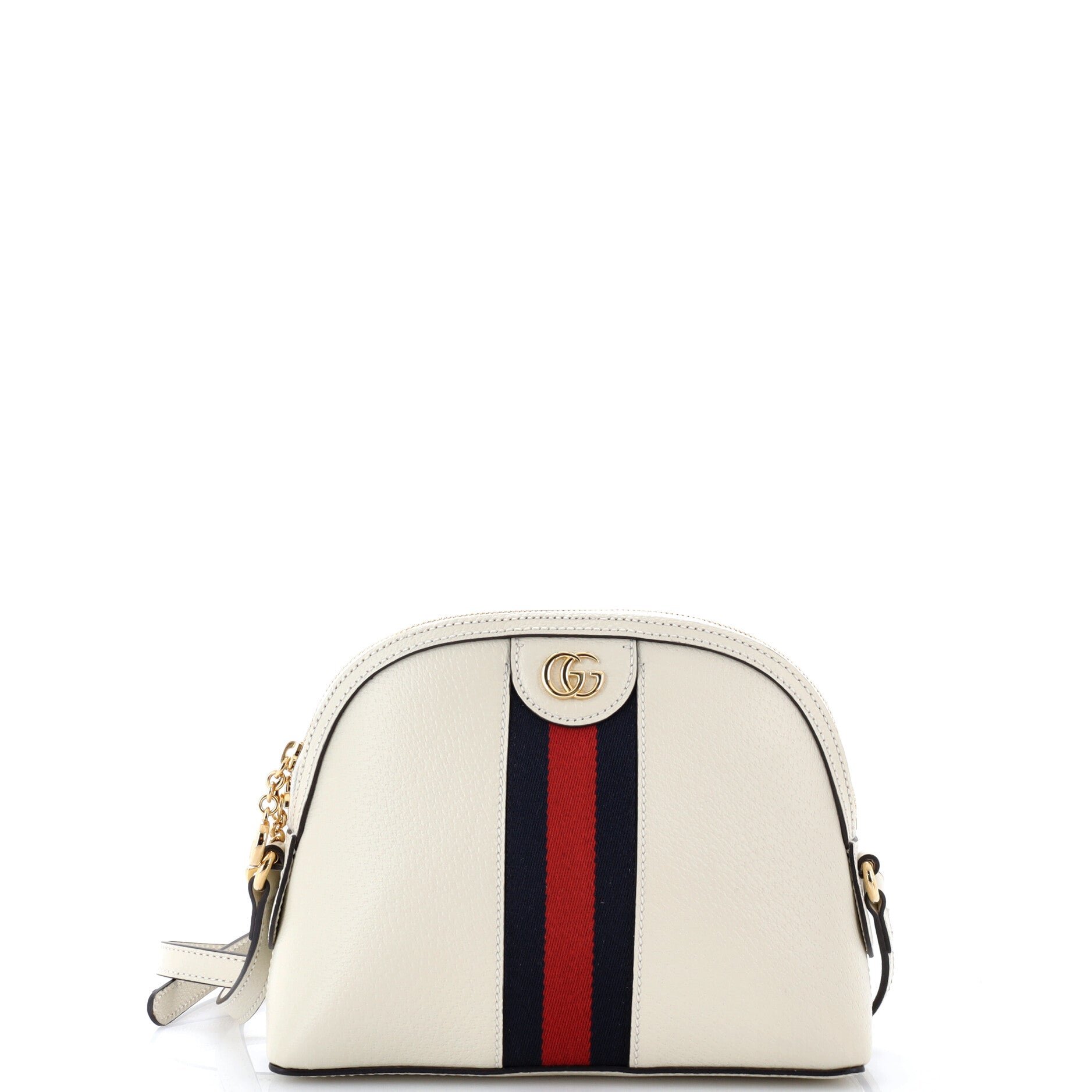 Ophidia Dome Shoulder Bag Leather Small
