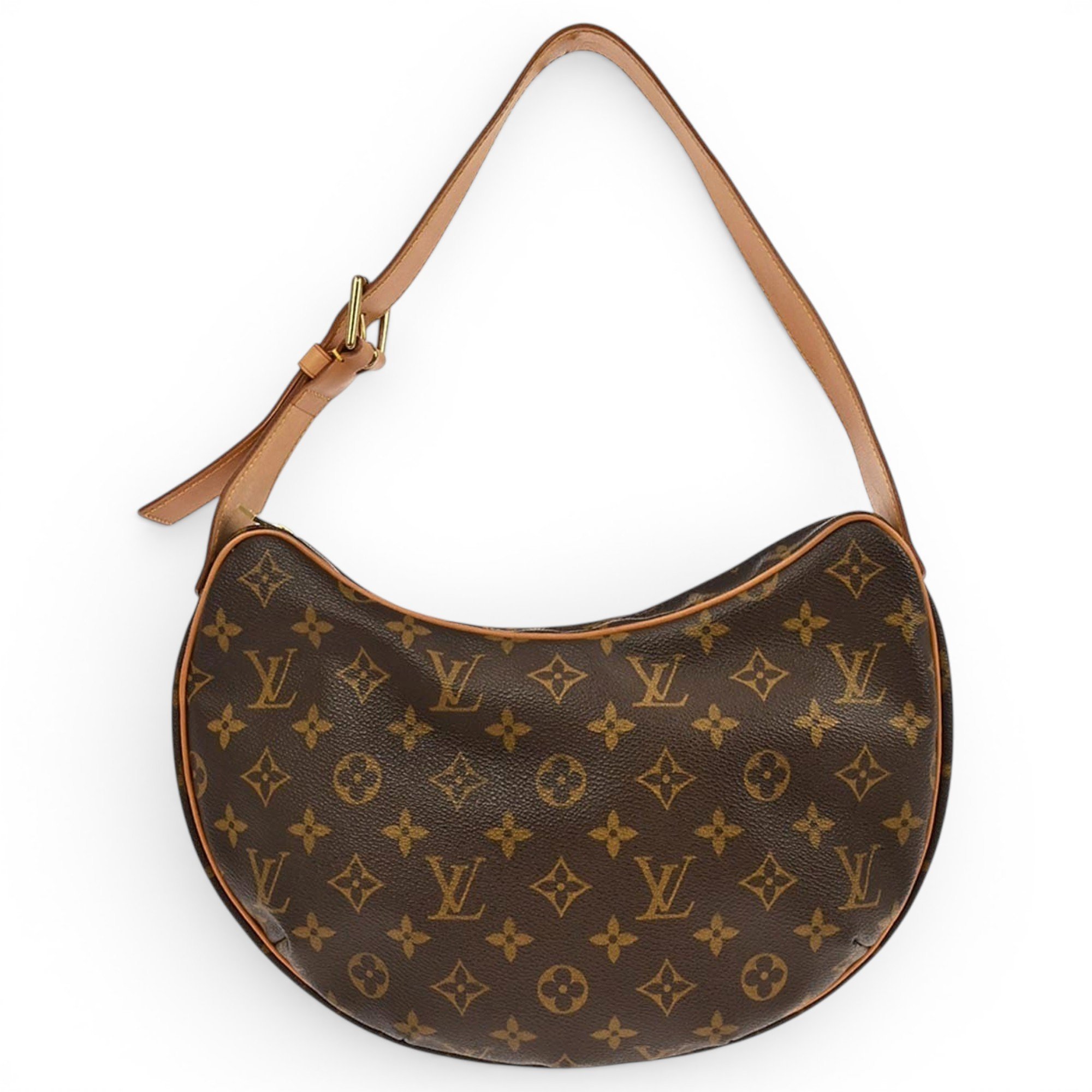 Croissant cloth handbag