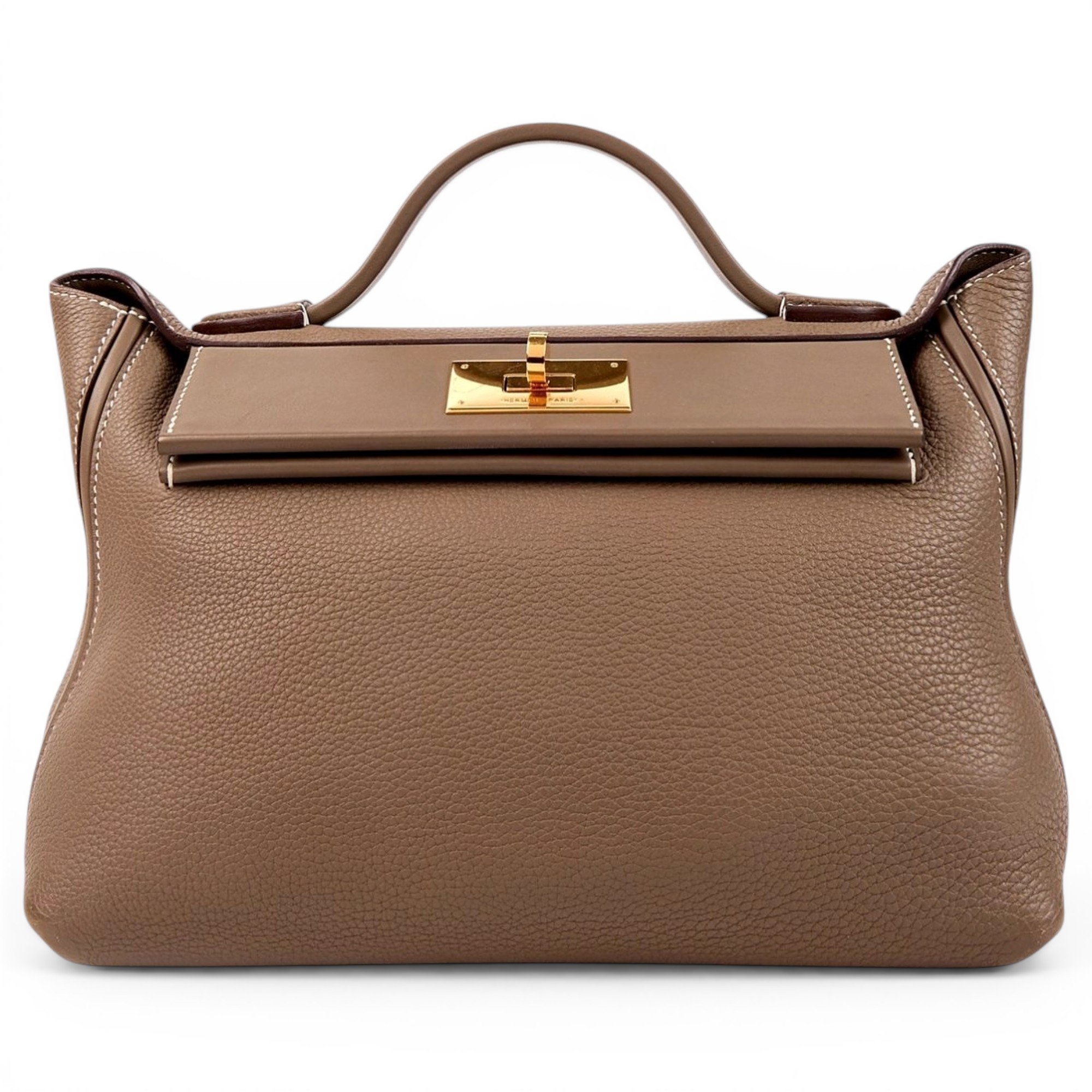 24/24 leather handbag