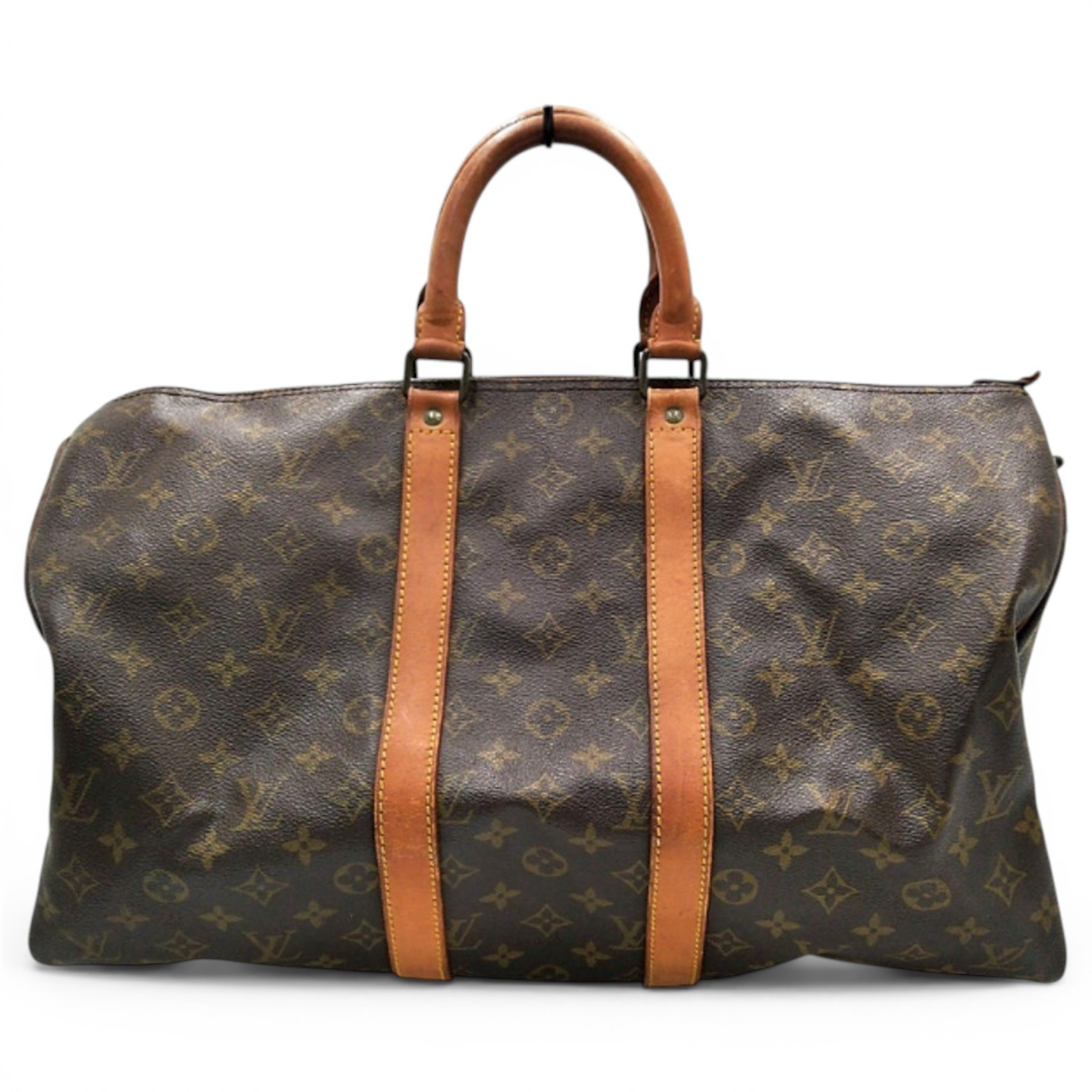 Keepall leather 48h bag